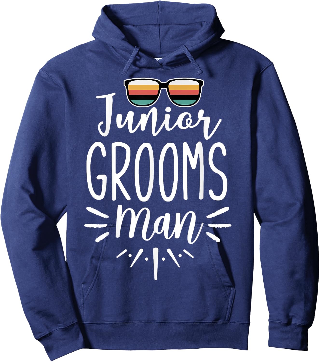 Junior Groomsman Bachelor Party Wedding Party Hoodie - Hoodie | Navy