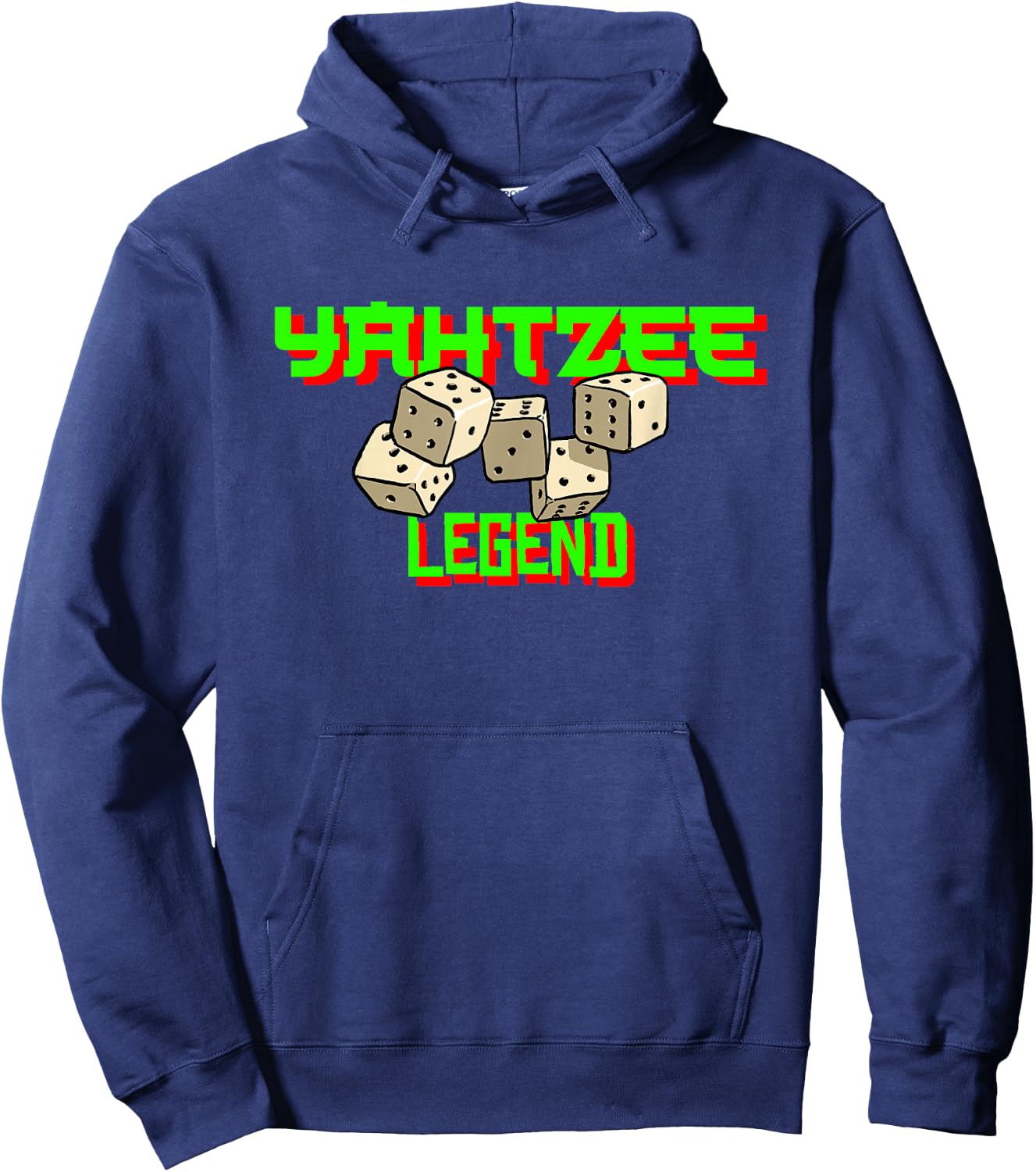 Wear It Out Yahtzee Legend Hoodie - Hoodie | Navy