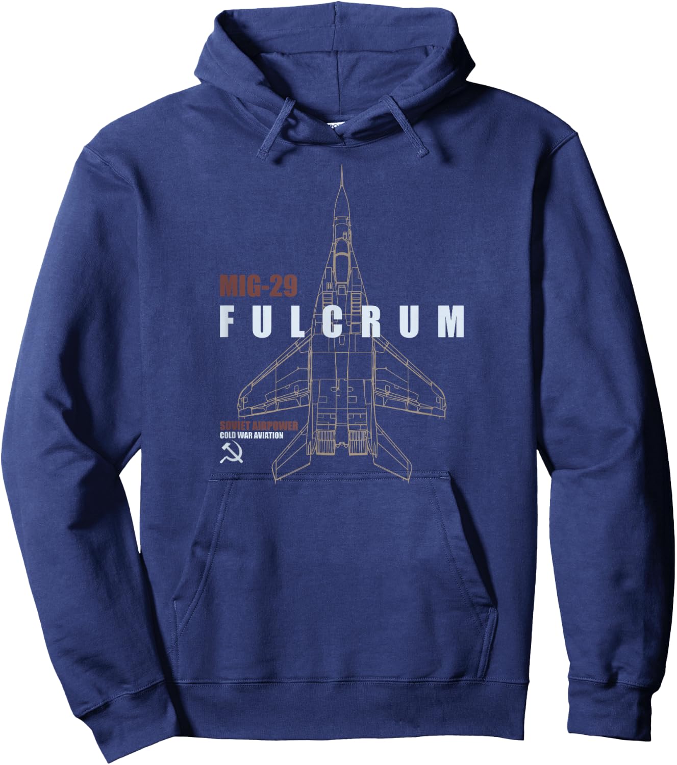 MiG-29 Fulcrum Hoodie - Hoodie | Navy