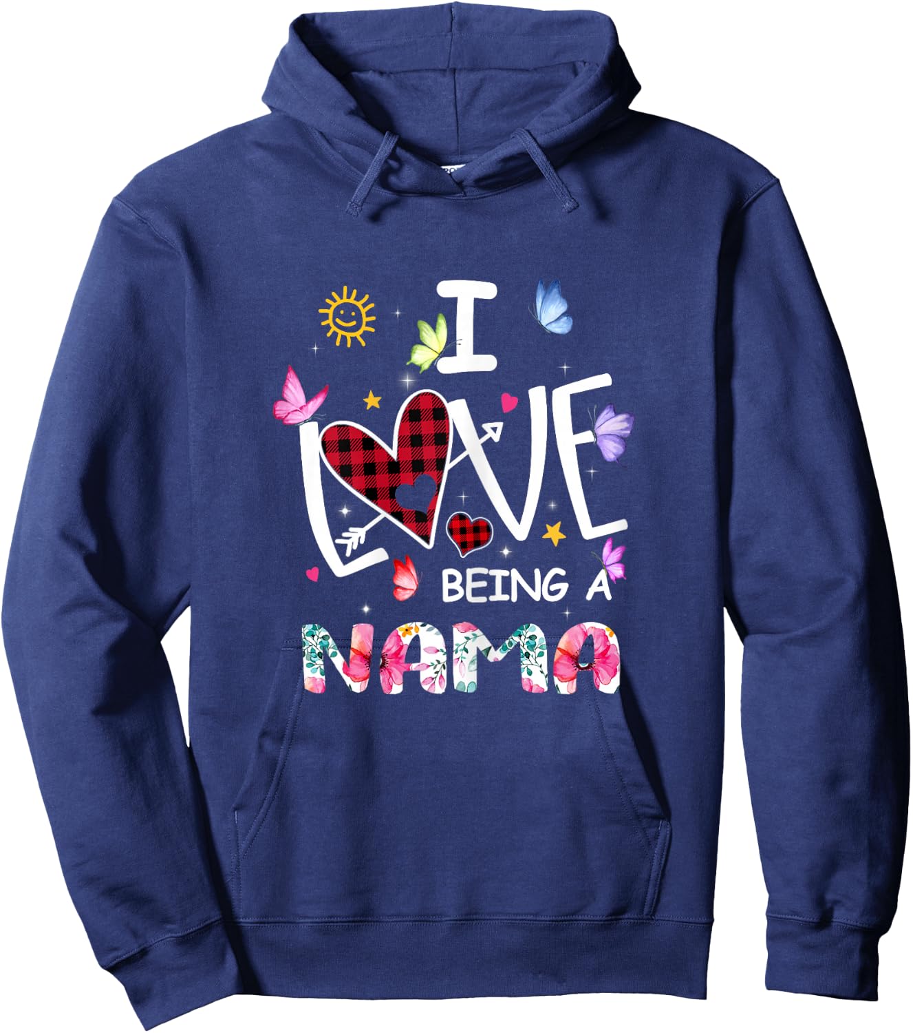 Women Love Being a Nama Hoodie - Hoodie | Navy