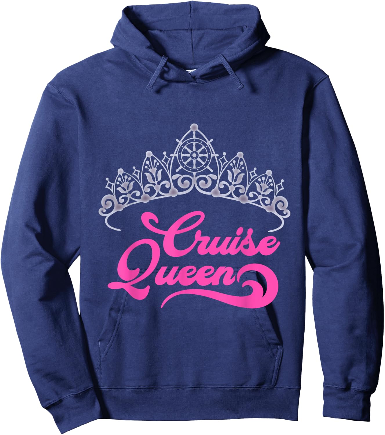 Cruising Lover Gift Shirt - Women Cruise Queen Hoodie - Hoodie | Navy