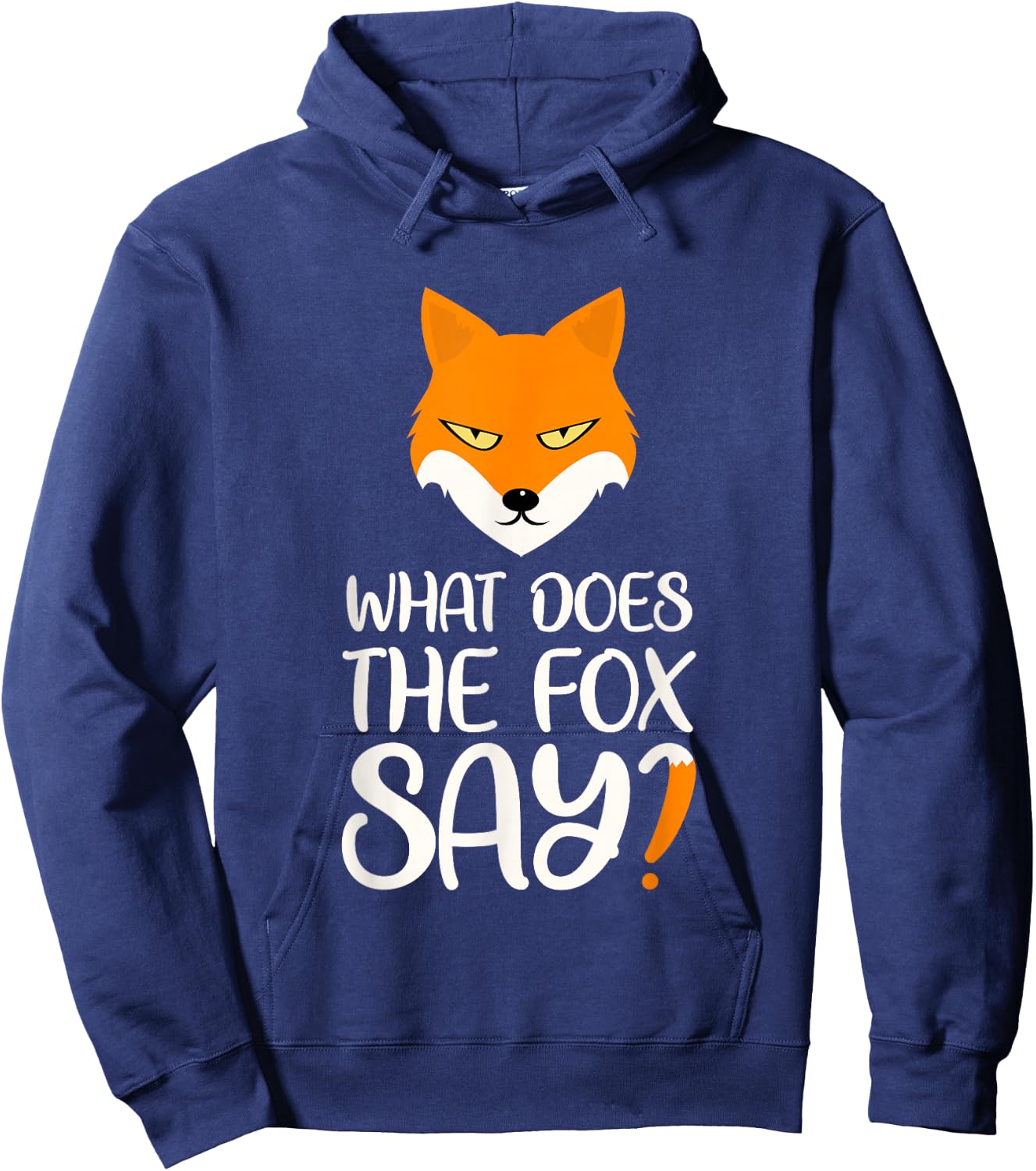 What does the fox say about design? Hoodie - Hoodie | Navy