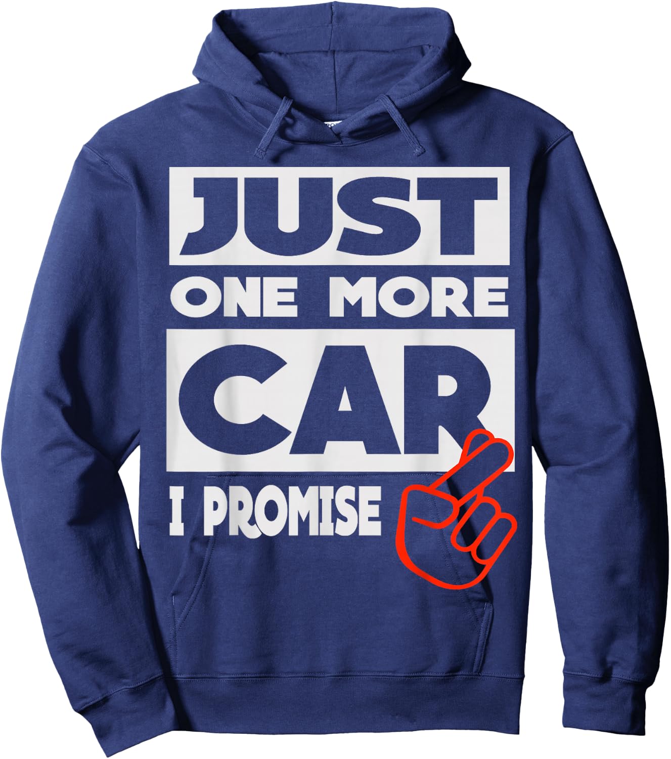 Nur noch ein Auto - verpromchen Hoodie - Hoodie | Navy