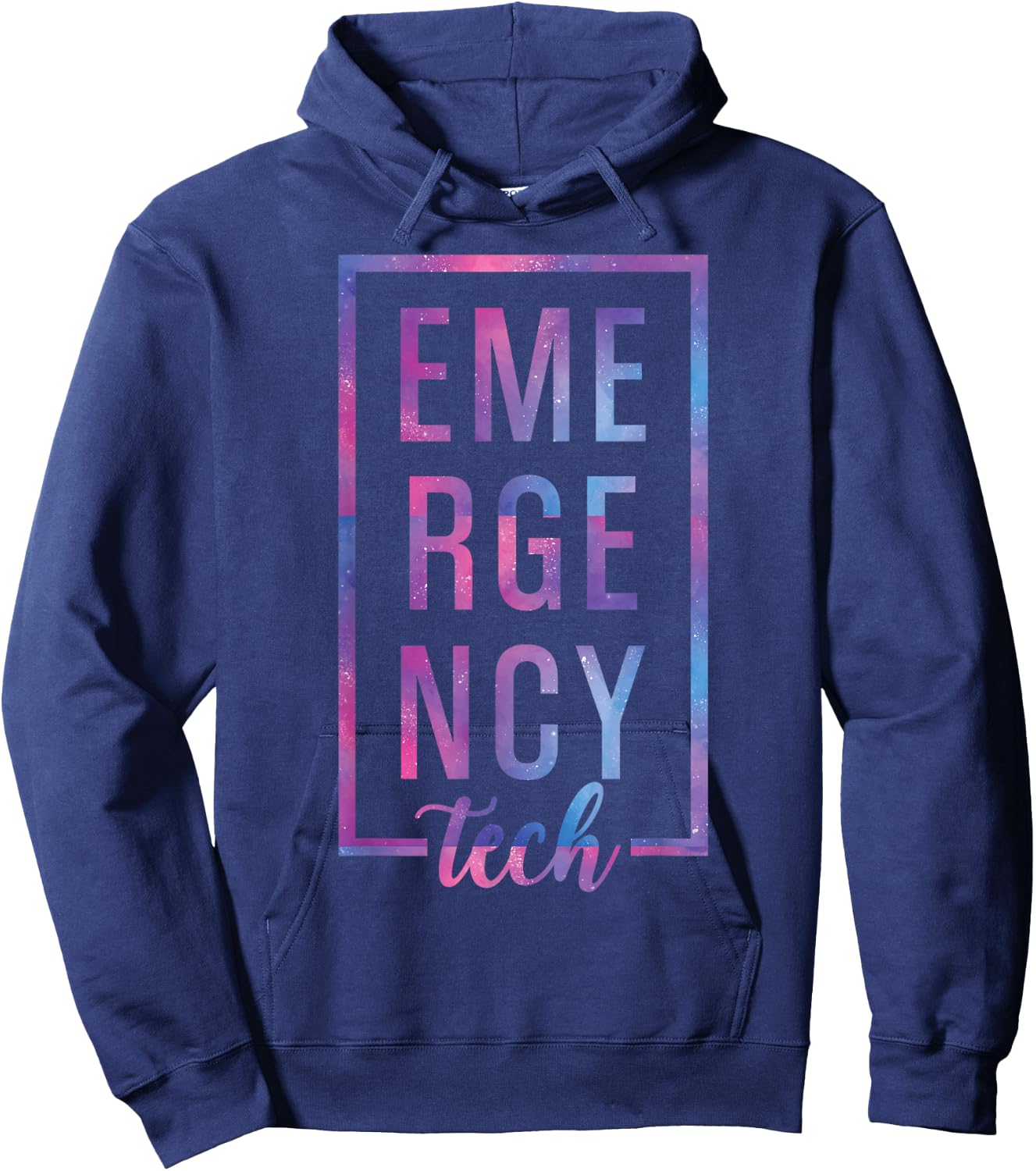 Emergency Room Tech ER Tech ER Technician Hoodie - Hoodie | Navy
