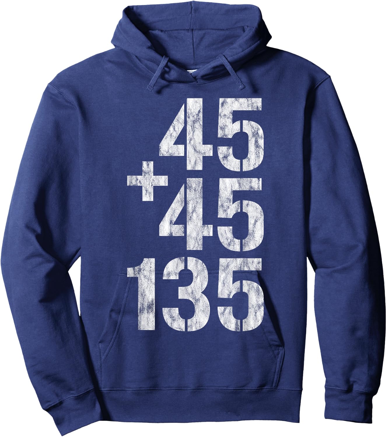 45 + 45 = 135 Hoodie - Hoodie | Navy