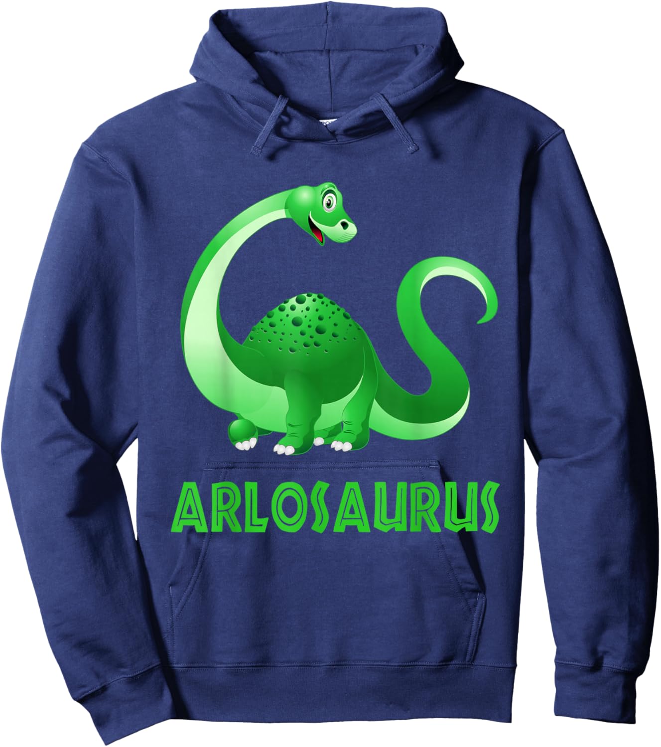 Arlo Arlosaurus Cool Dinosaur Kid Gift Hoodie - Hoodie | Navy