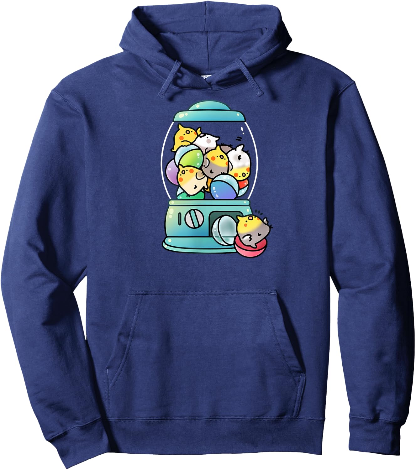 Cockatiel Toy Capsule Hoodie - Hoodie | Navy
