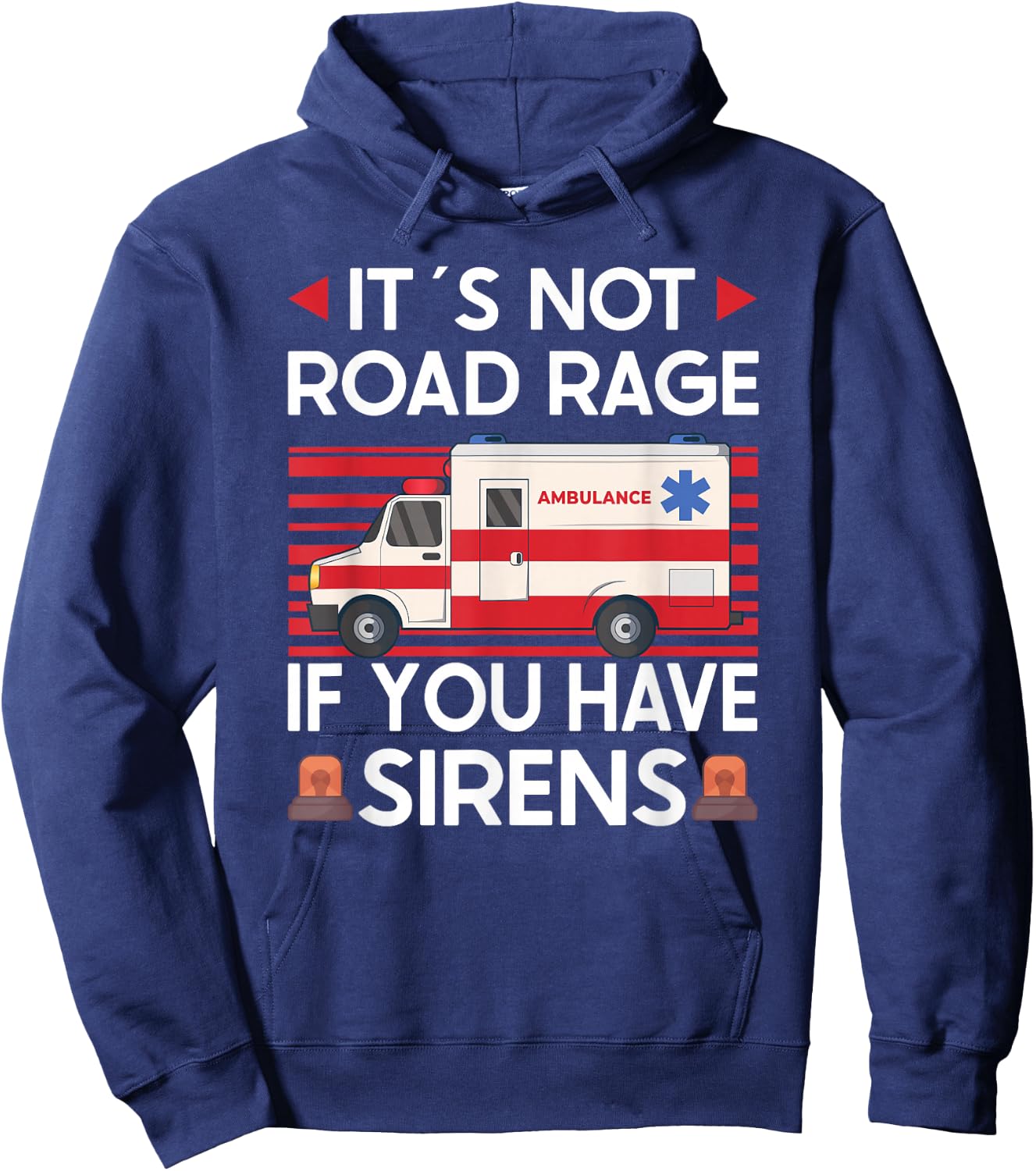Paramedic First Responder Ambulance Driver Hoodie - Hoodie | Navy