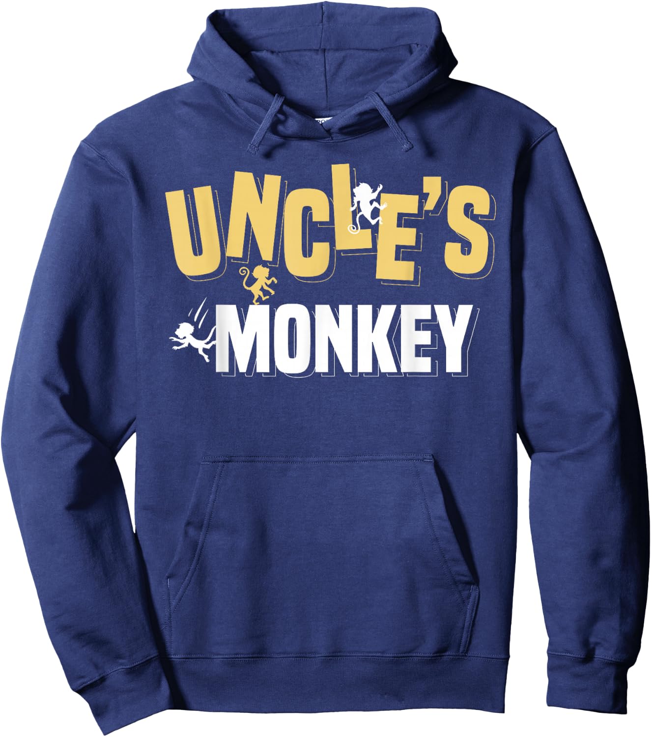 Uncle's Monkey Hoodie - Hoodie | Navy