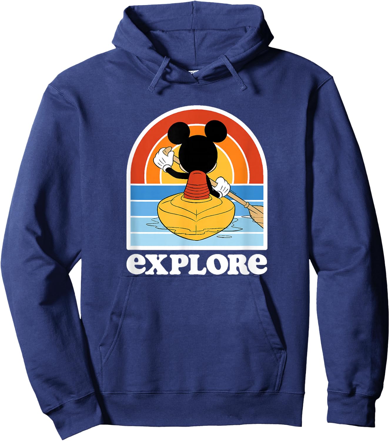 Mickey Mouse - Mickey Kayak Explore Hoodie - Hoodie | Navy