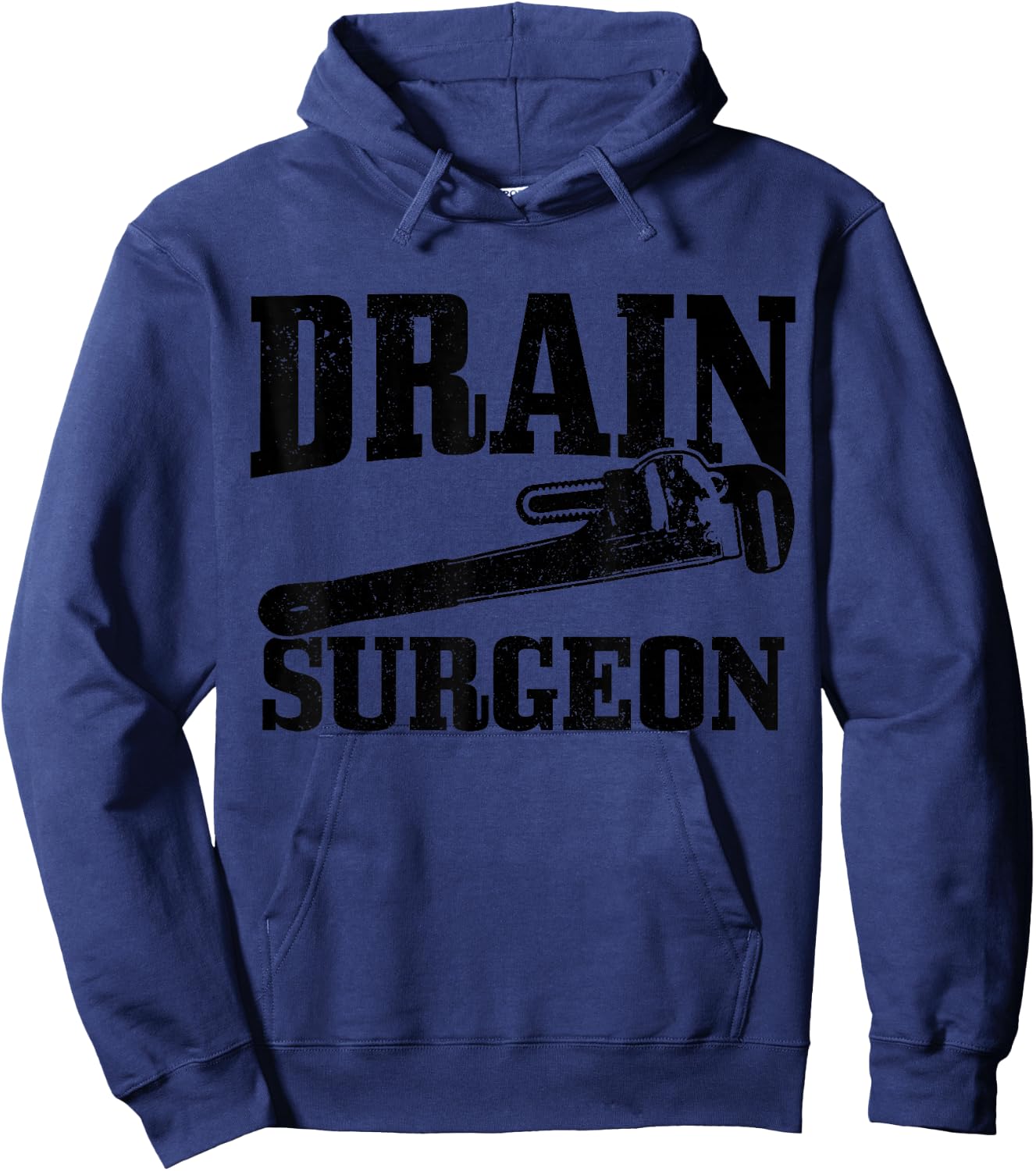 Plumber Drain Surgeon Plumbing Funny Plumber Hoodie - Hoodie | Navy