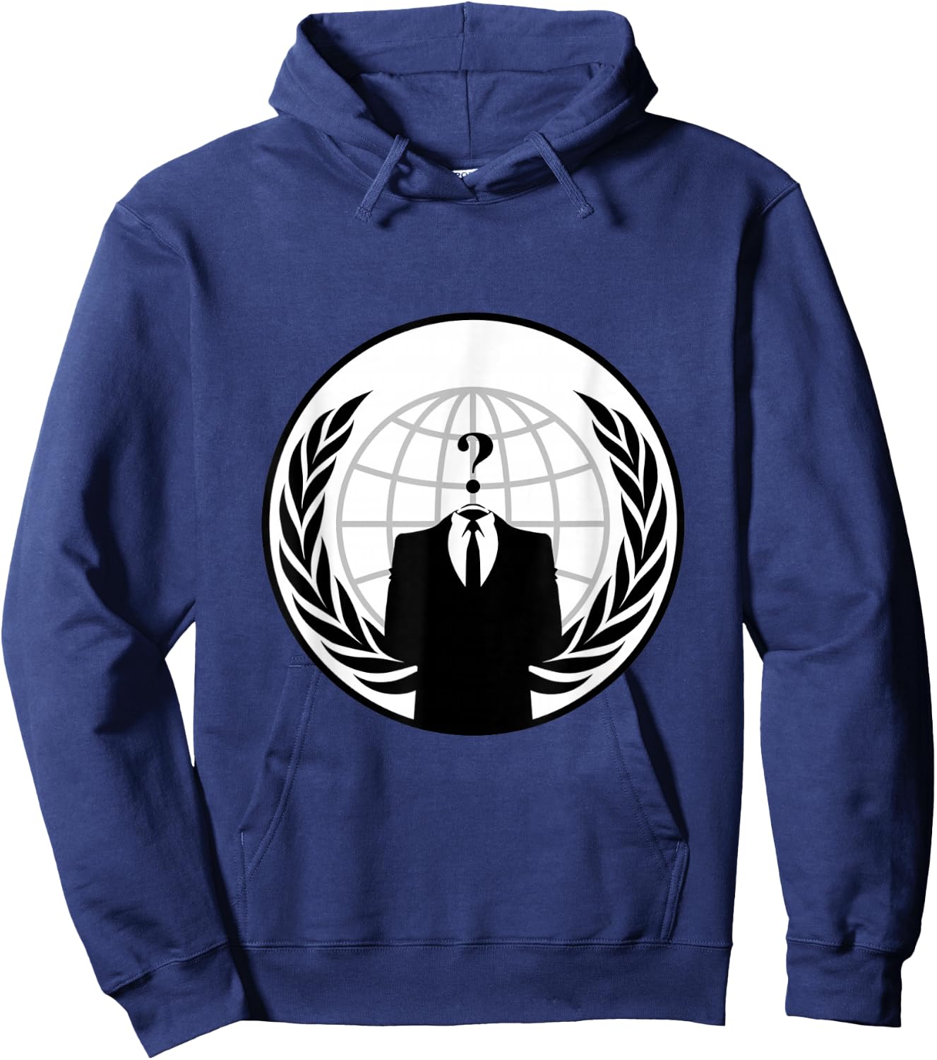 Anonymous Logo - We Are Anonymous Hoodie - Hoodie | Navy