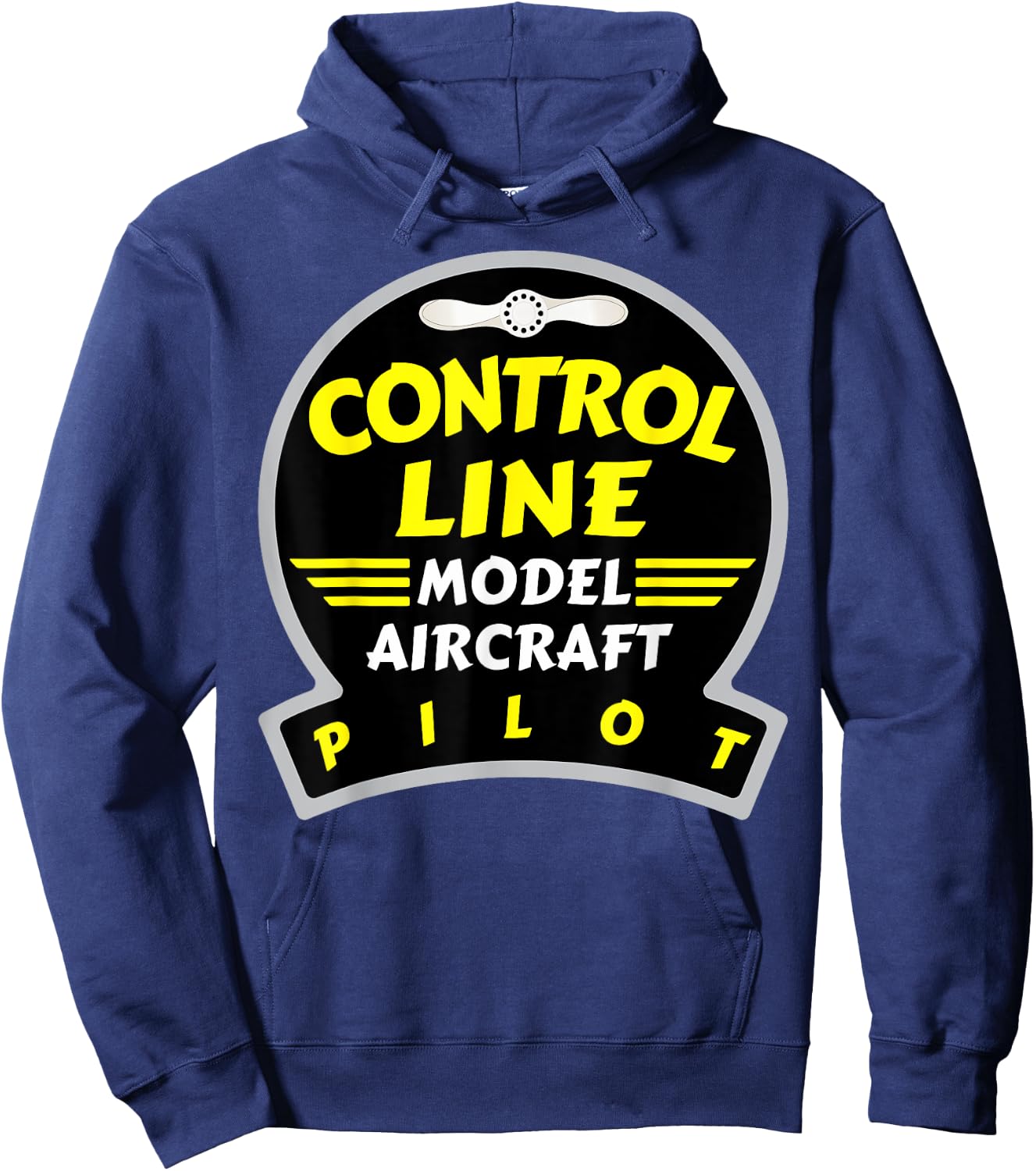 Control Line Model Aircraft Pilot Hoodie - Hoodie | Navy