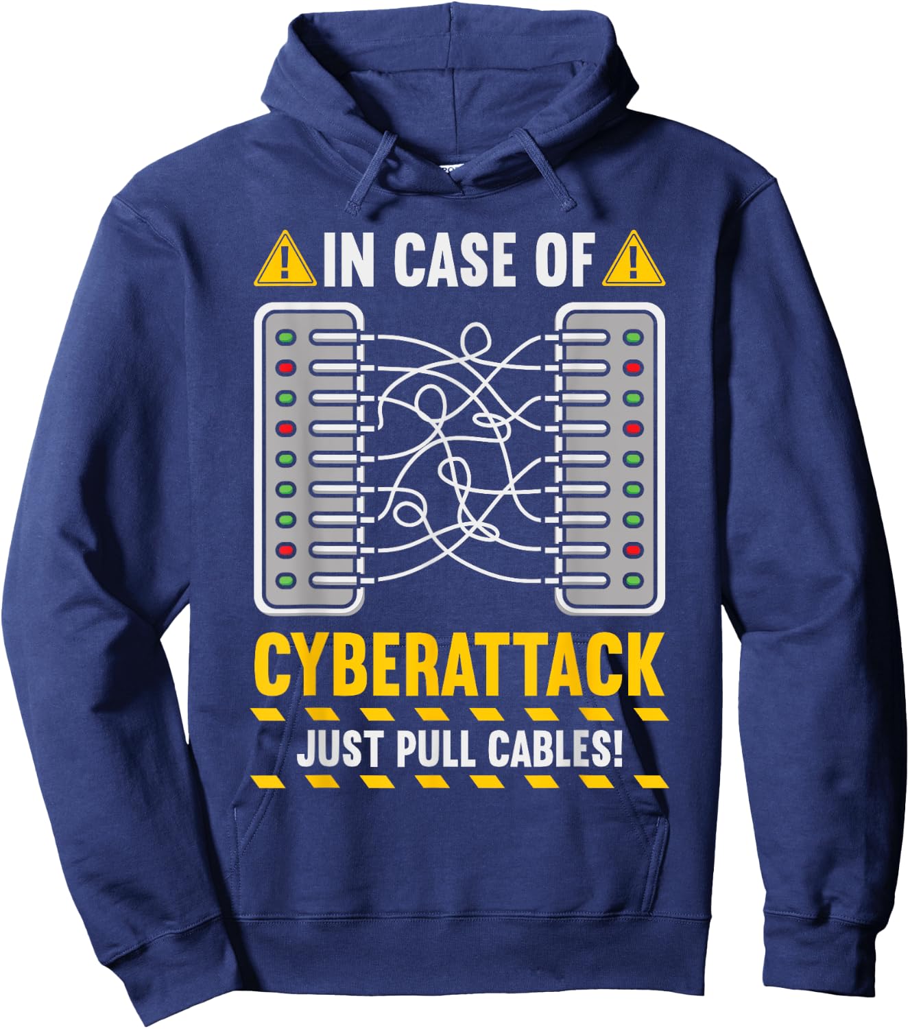 Funny Cybersecurity Computer Hoodie - Hoodie | Navy