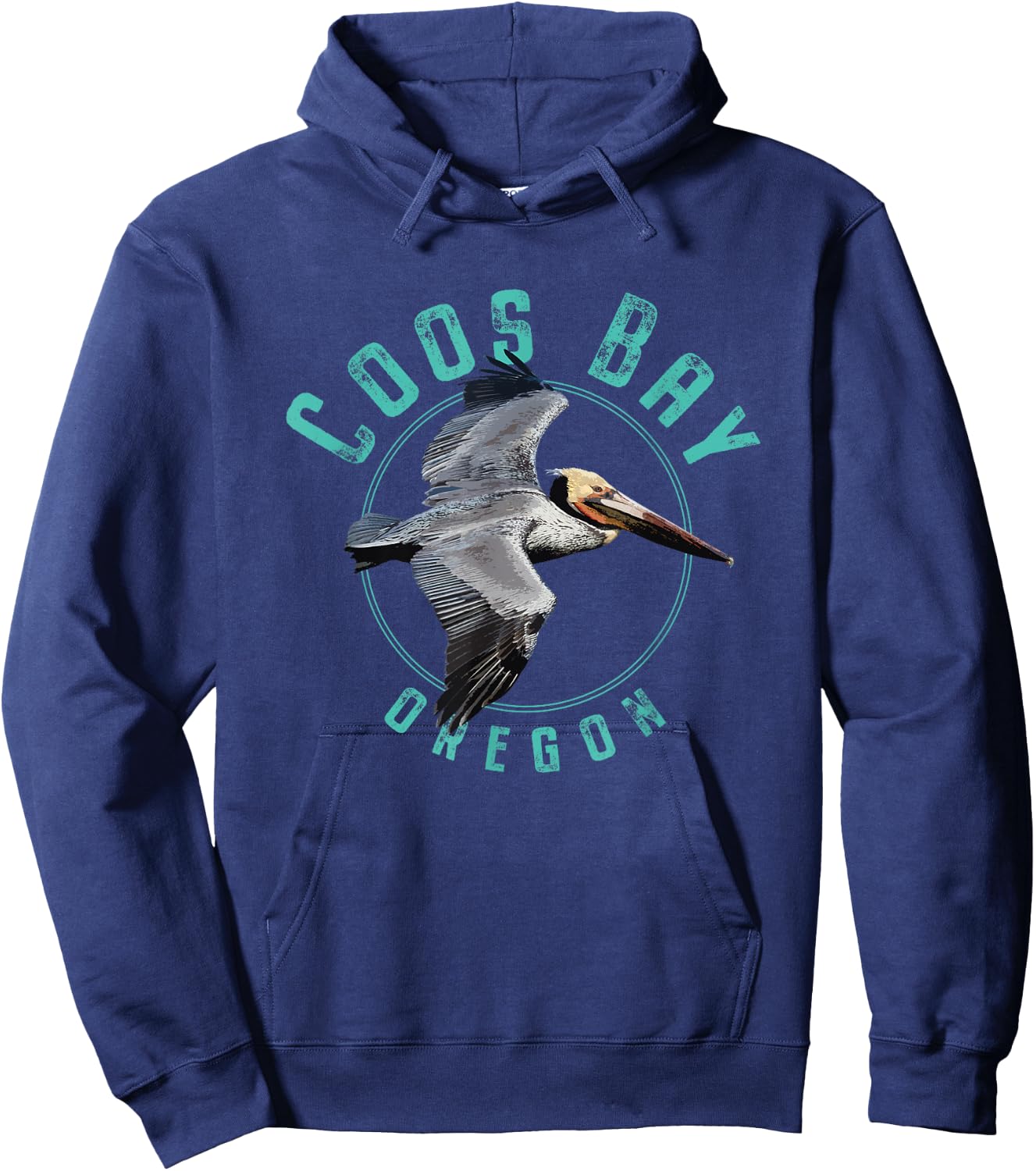 Coos Bay Oregon Hoodie - Hoodie | Navy