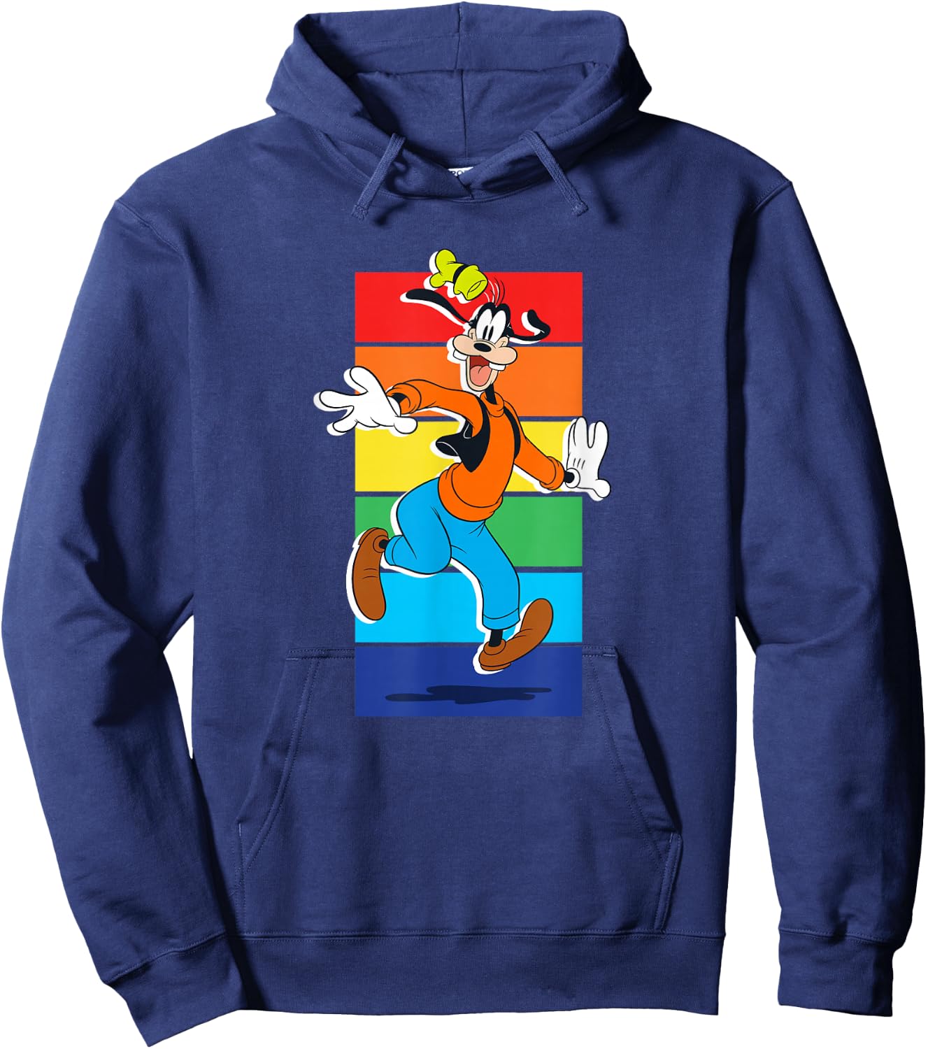 Disney Goofy Rainbow Hoodie - Hoodie | Navy