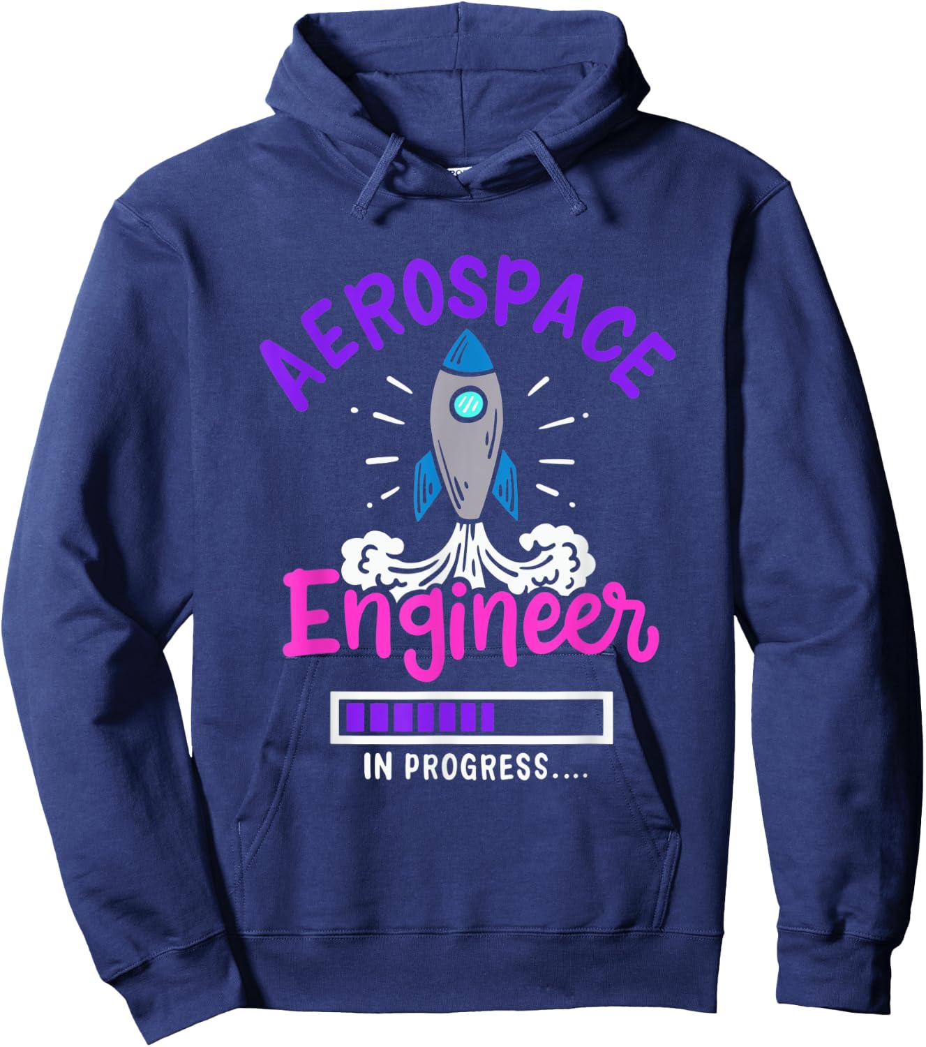 Aerospace Engineer In Progress Hoodie - Hoodie | Navy
