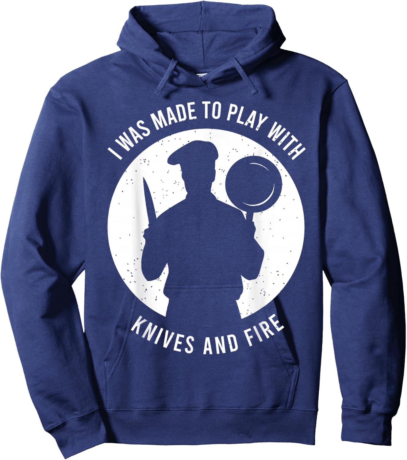 Funny Chef Saying for a Chef Hoodie - Hoodie | Navy