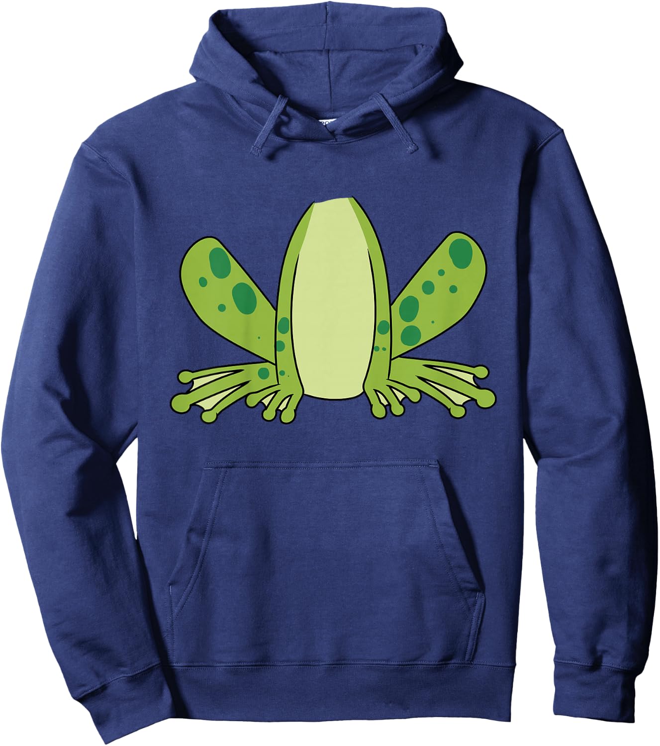 Kids Kids Easy Halloween Costume Idea - Frog Hoodie - Hoodie | Navy