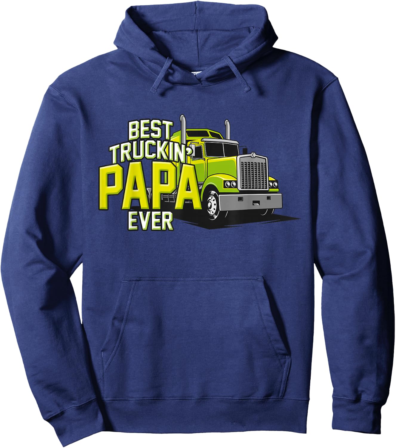 Bester Truckin Papa aller Trucker Papa Vater Hoodie - Hoodie | Navy