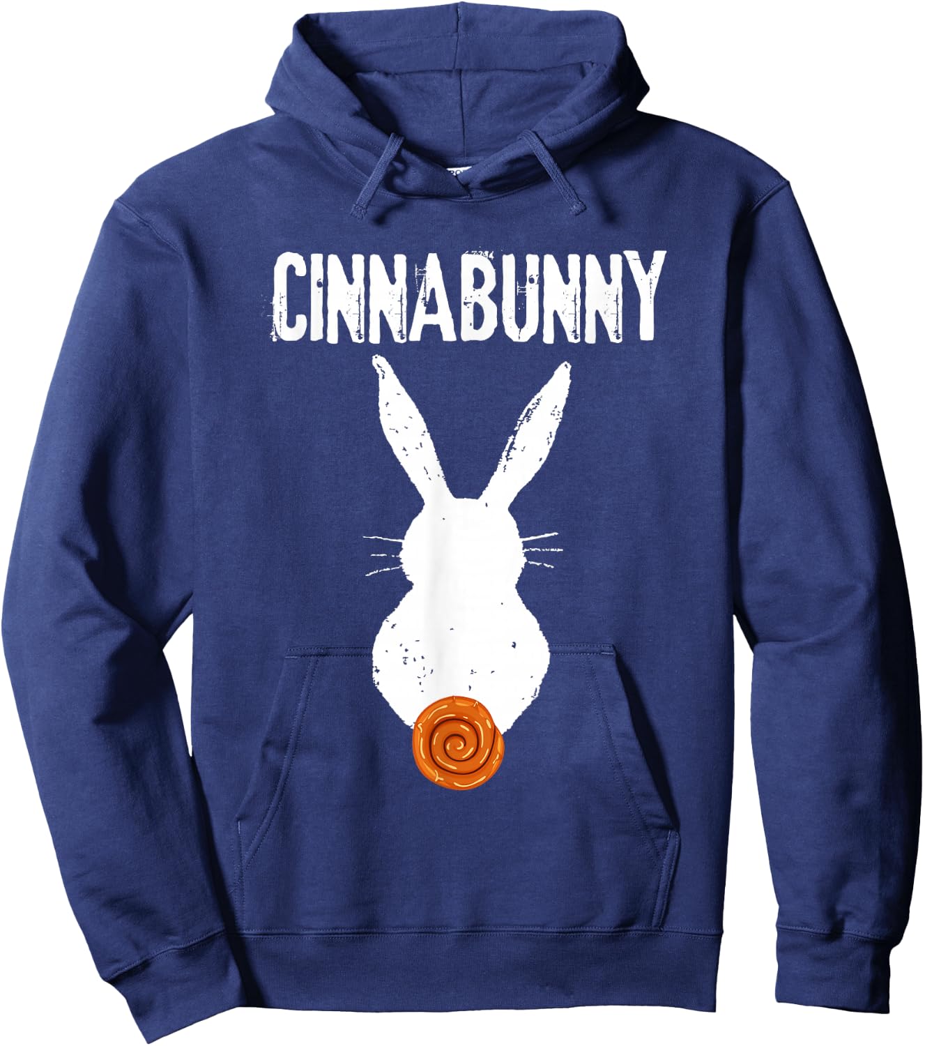 Cinnamon Roll And Cinnamon Buns - Cinnabunny Hoodie - Hoodie | Navy