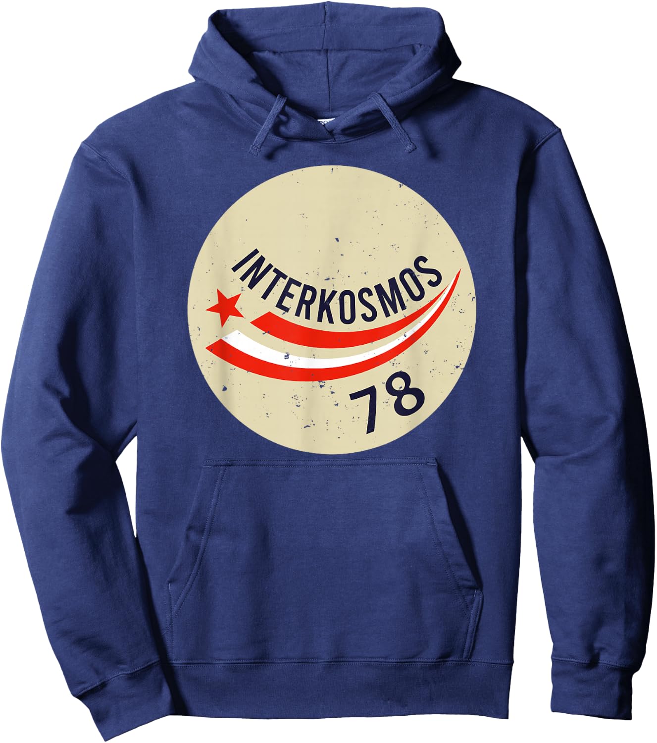 Interkosmos Russia Sputnik USSR Soviet Union Hoodie - Hoodie | Navy