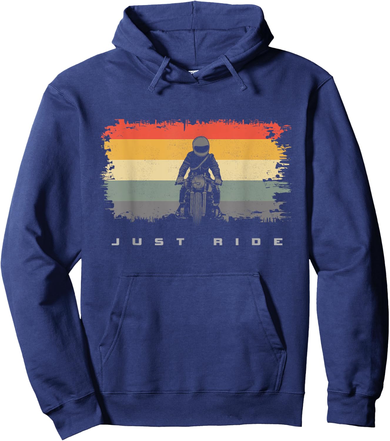 Motorcycle Apparel - Biker Motorcycle Hoodie - Hoodie | Navy