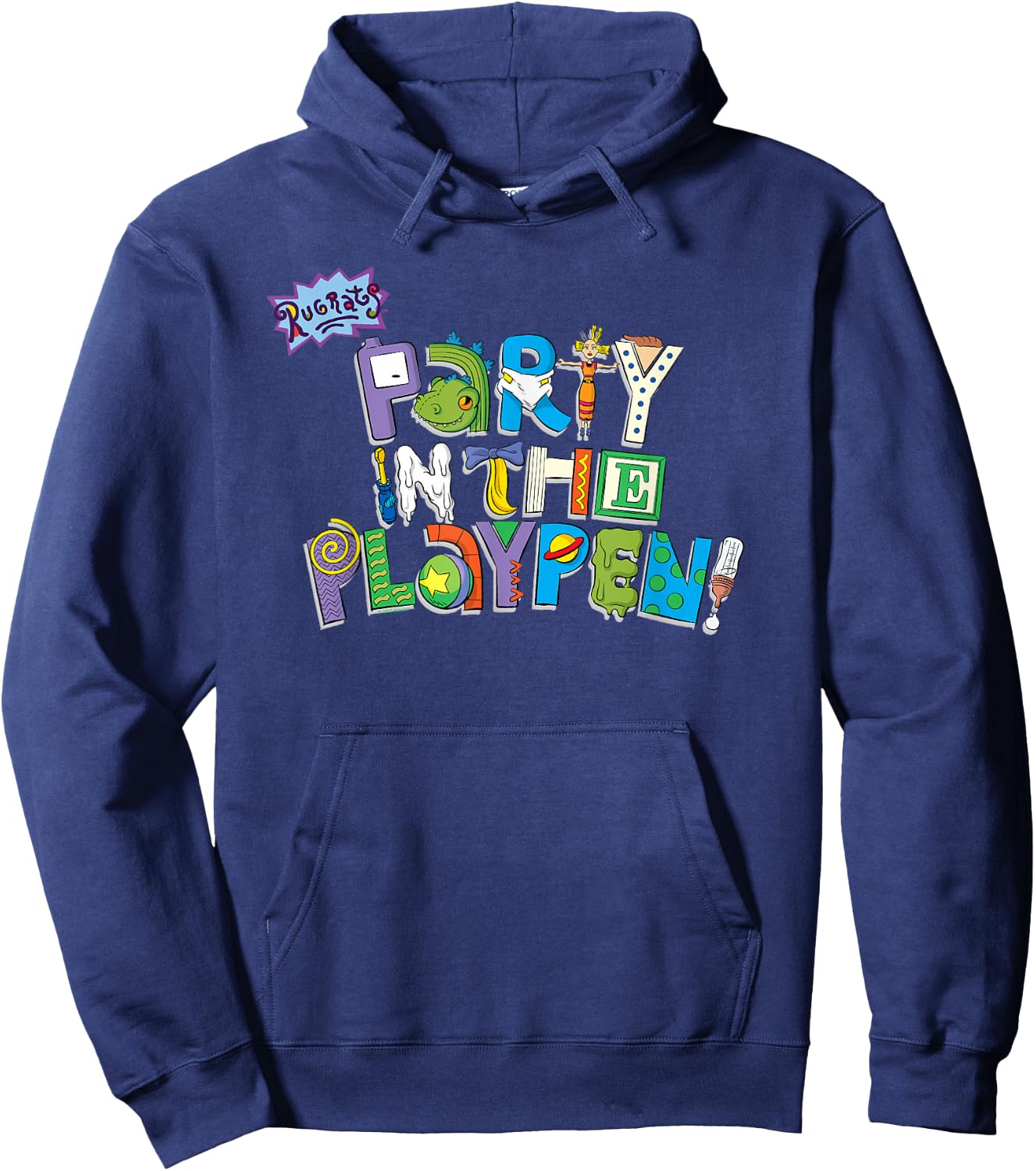 Rugrats Party in the Playpen Hoodie - Hoodie | Navy