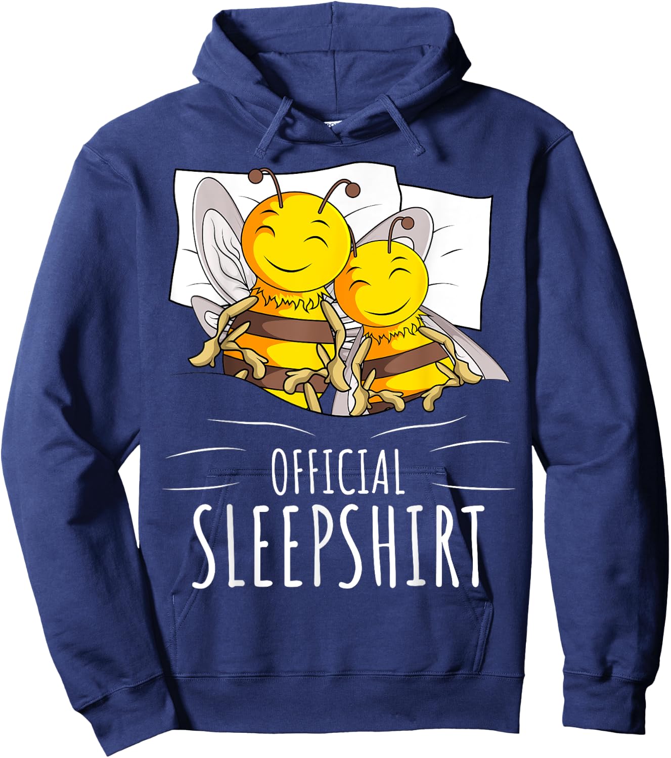 Bee Beekeeper Official Sleepshirt Hoodie - Hoodie | Navy