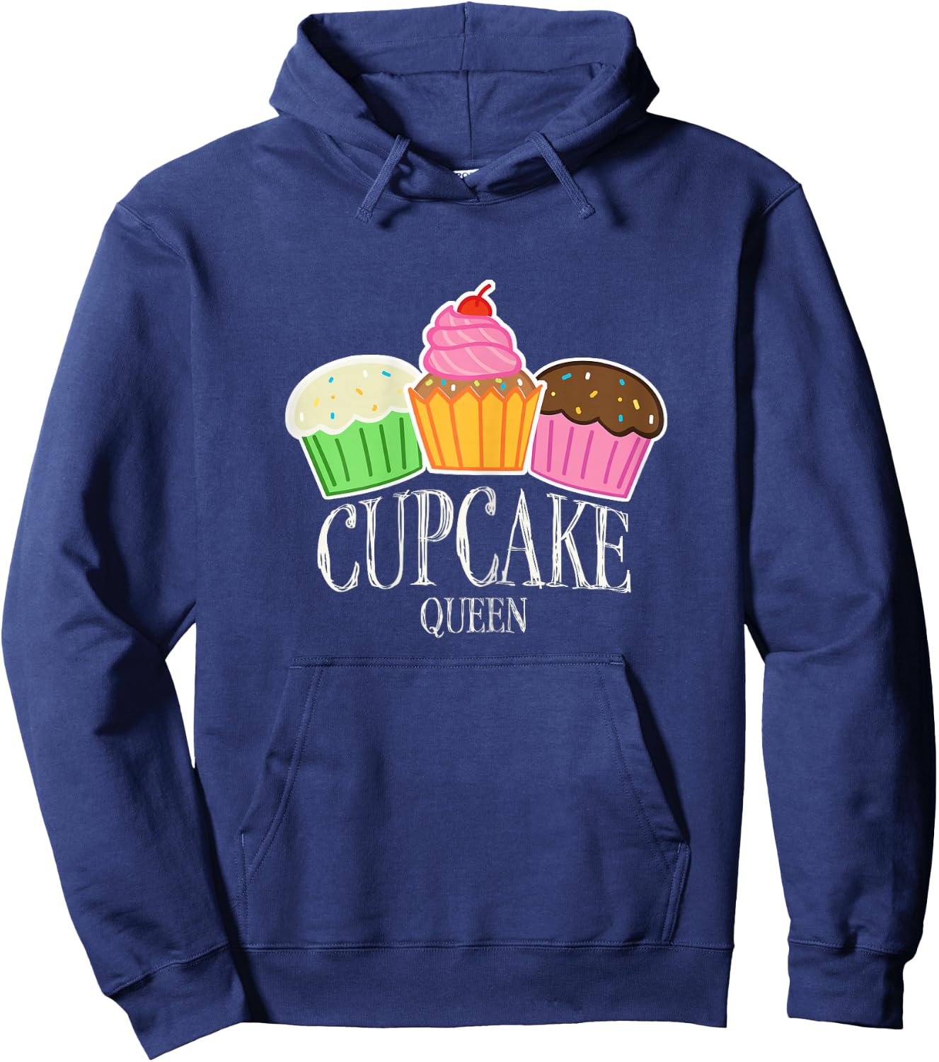 Confectioners Patissier Sweets Cupcake Queen Hoodie - Hoodie | Navy