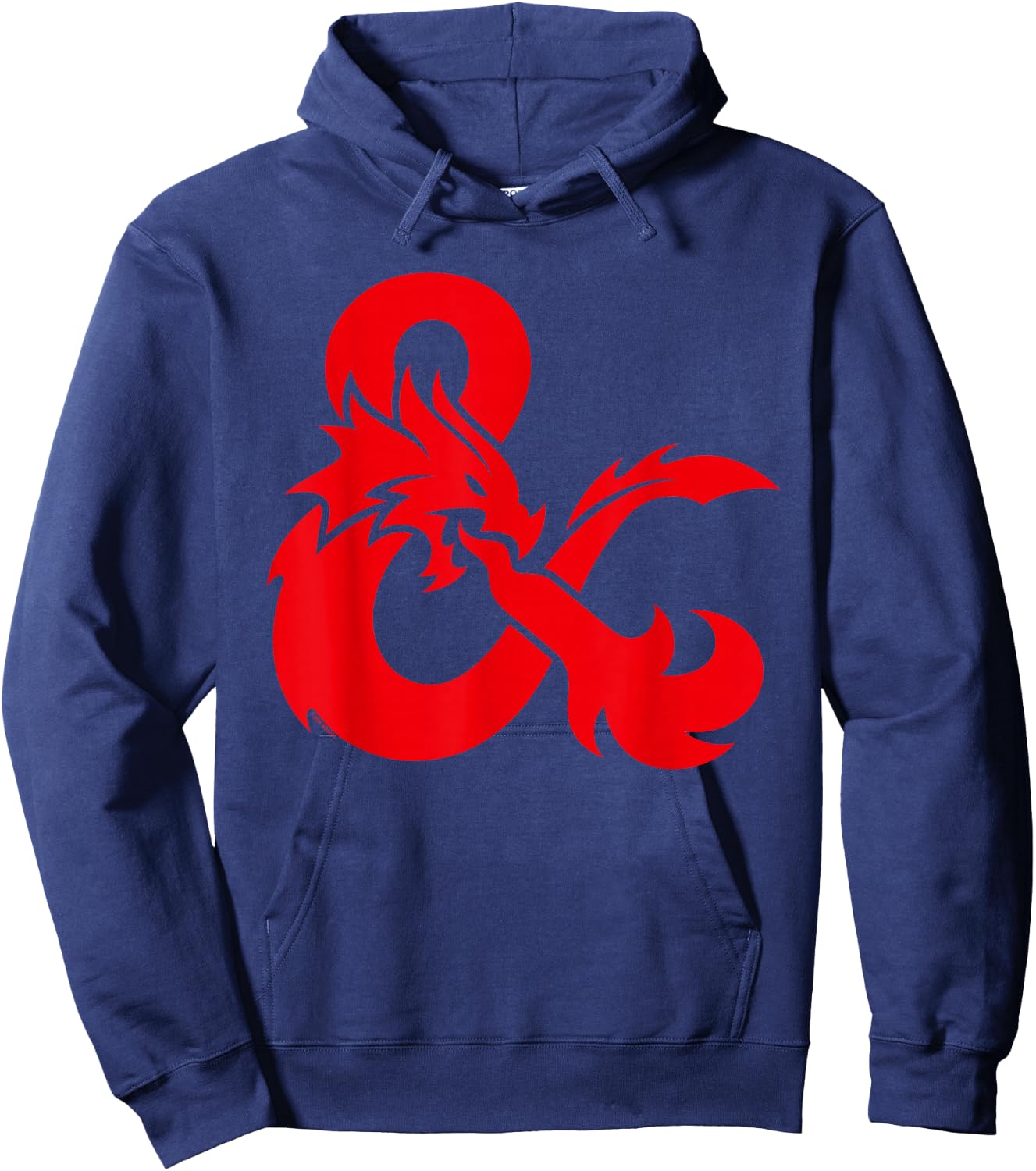 Dungeons & Dragons Ampersand Only Logo Hoodie - Hoodie | Navy