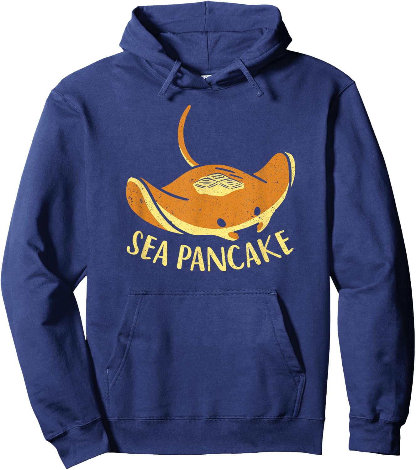 Manta Rays Sea Pancake Stingray Hoodie - Hoodie | Navy