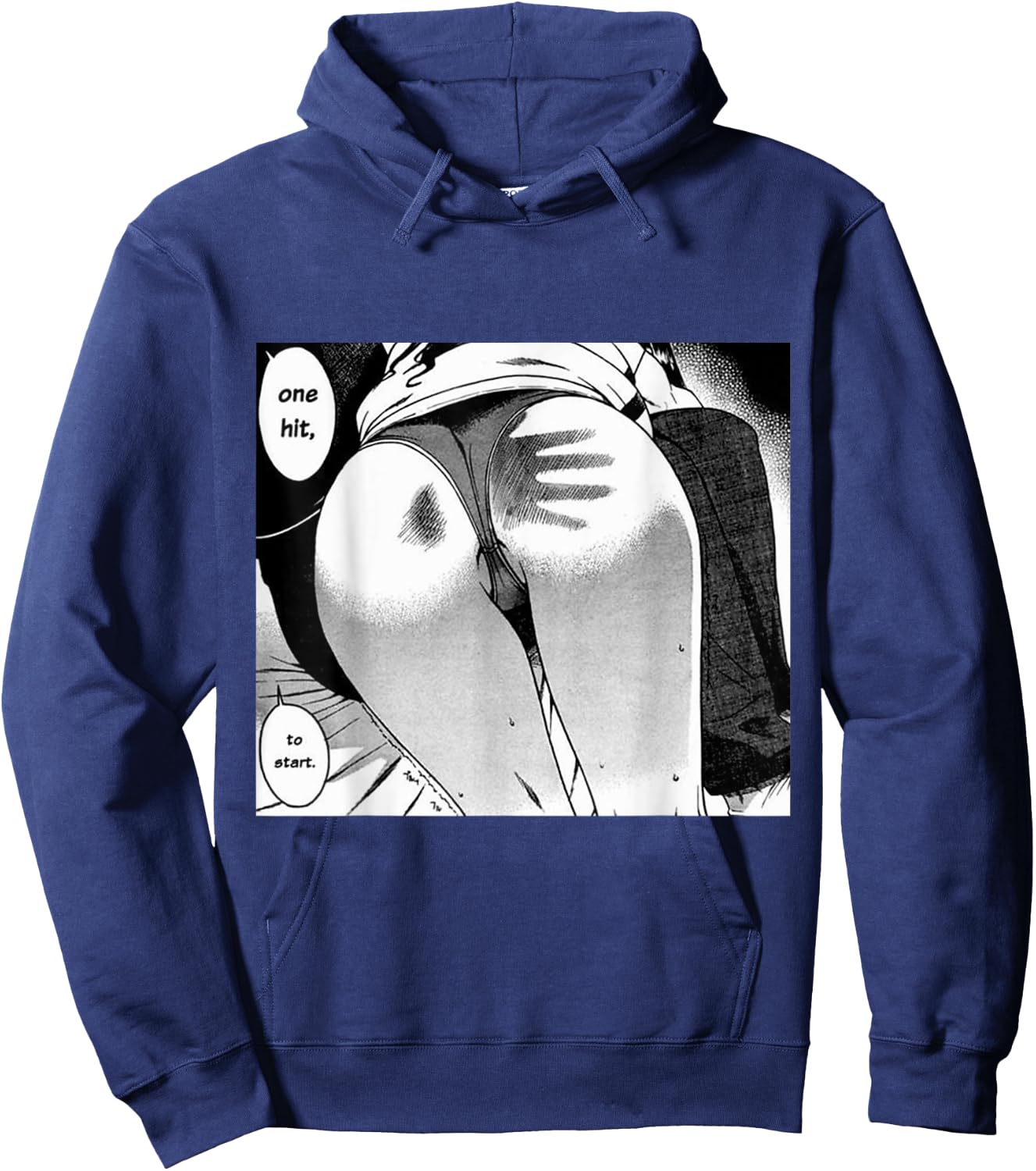 Anime Bondage Art Hoodie - Hoodie | Navy