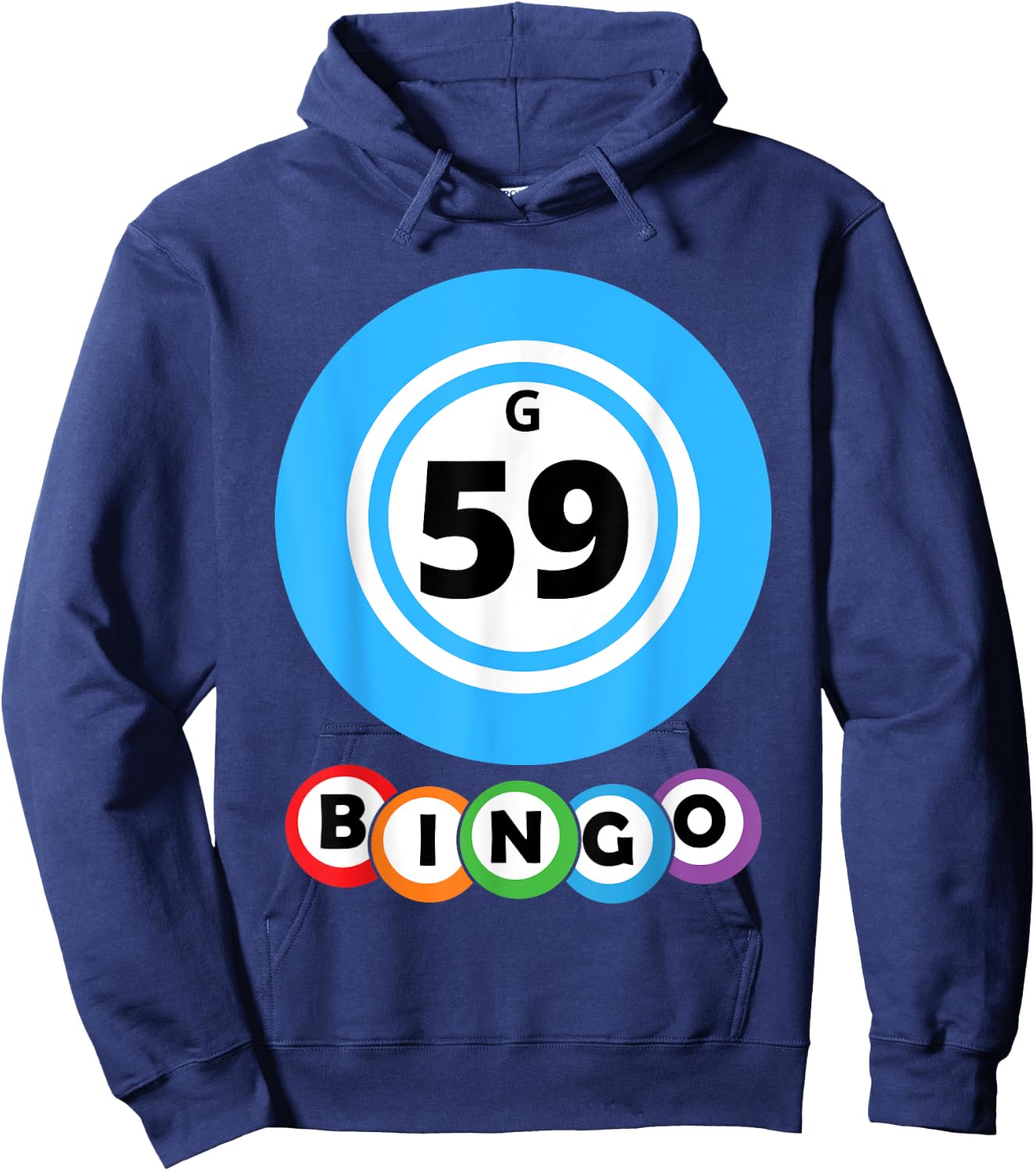 Lucky Bingo G59 Group Bingo Costume Hoodie - Hoodie | Navy