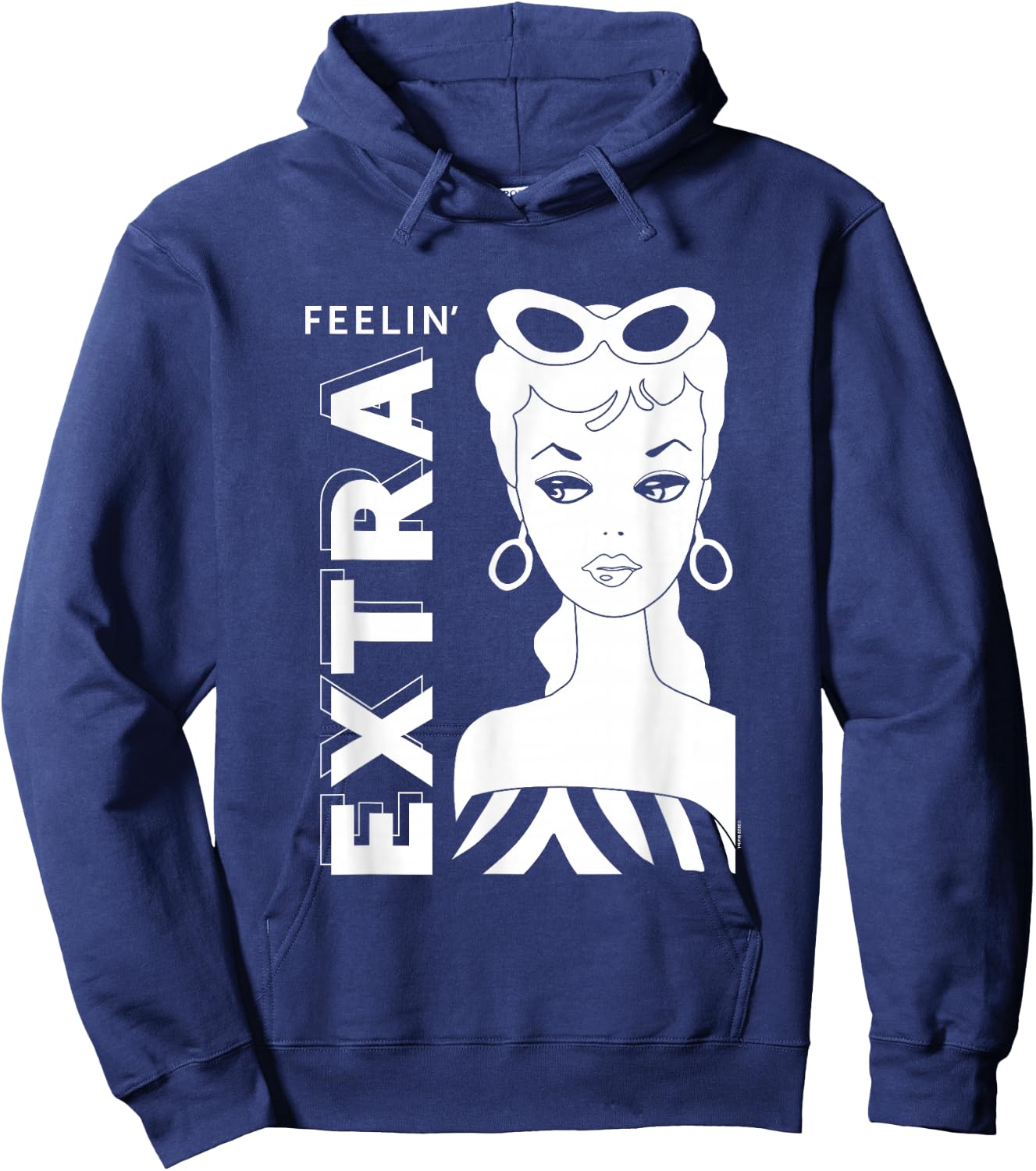 Barbie - Feelin' Extra Hoodie - Hoodie | Navy