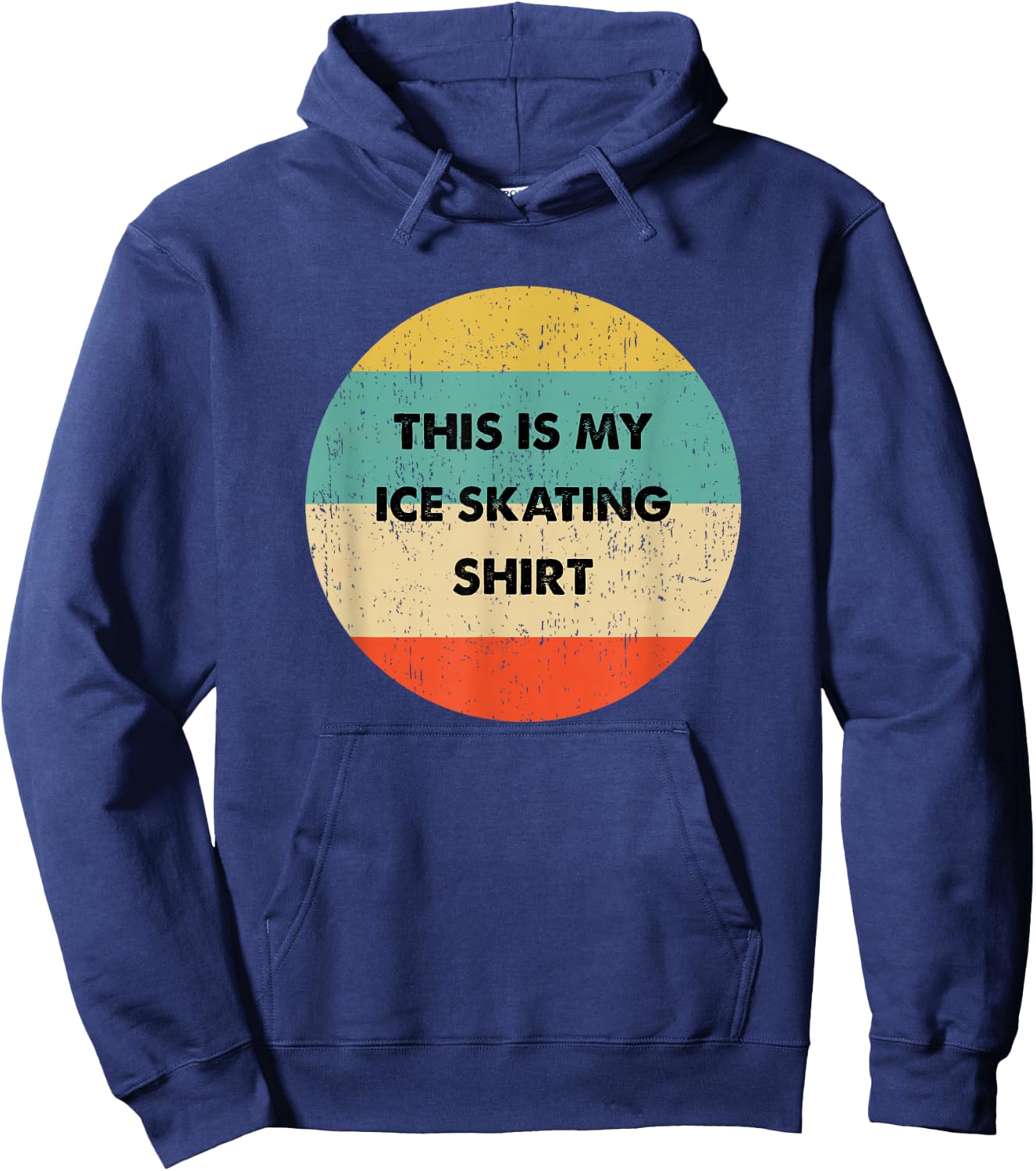 This Is My Ice Skating Hoodie - Hoodie | Navy