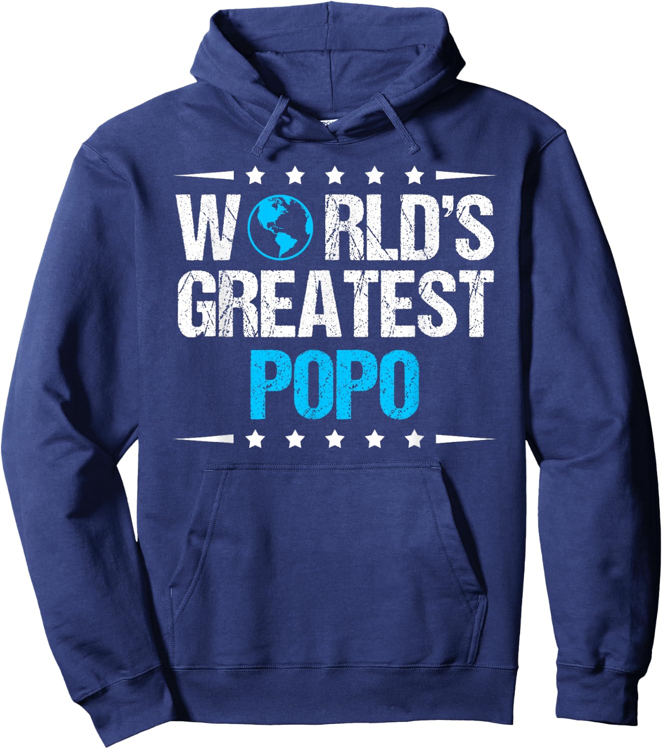 World's Greatest Popo Hoodie - Hoodie | Navy