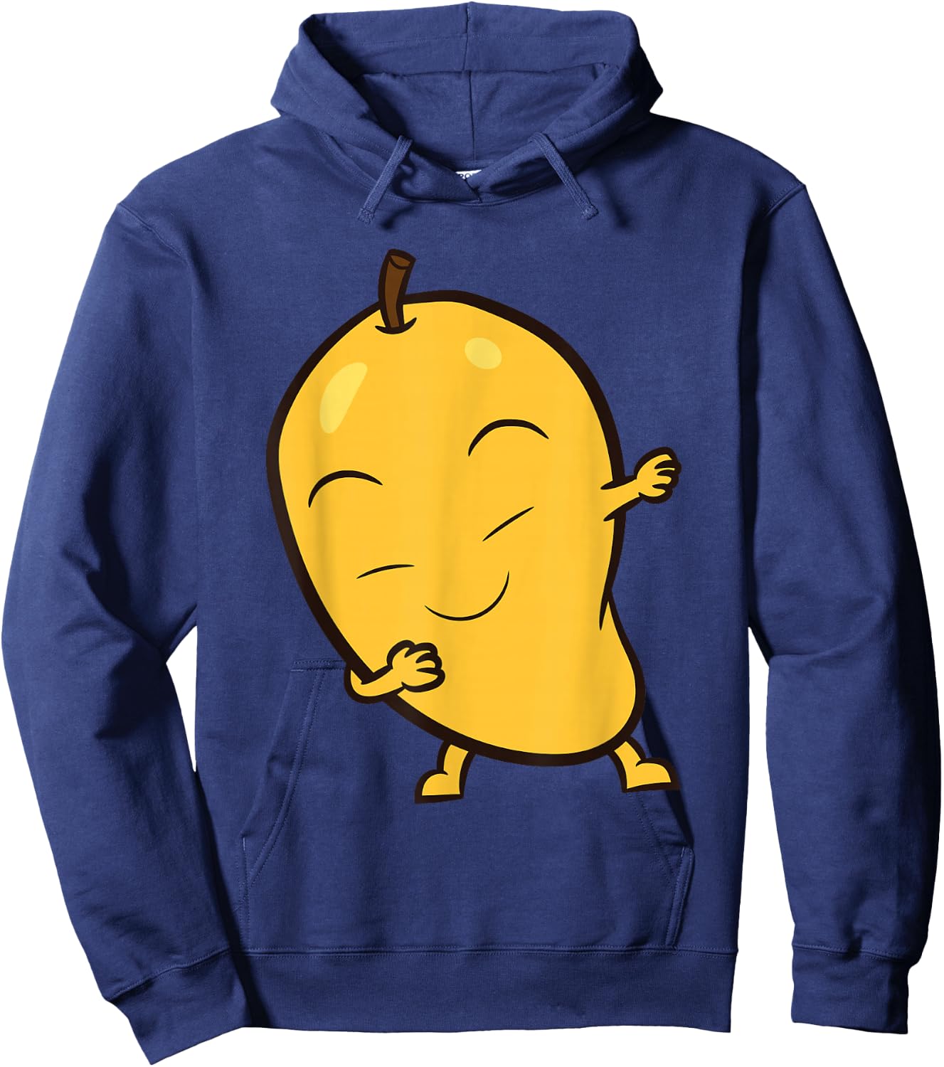 Cute Mango Fruit Love Mangos Dabbing Mango Hoodie - Hoodie | Navy
