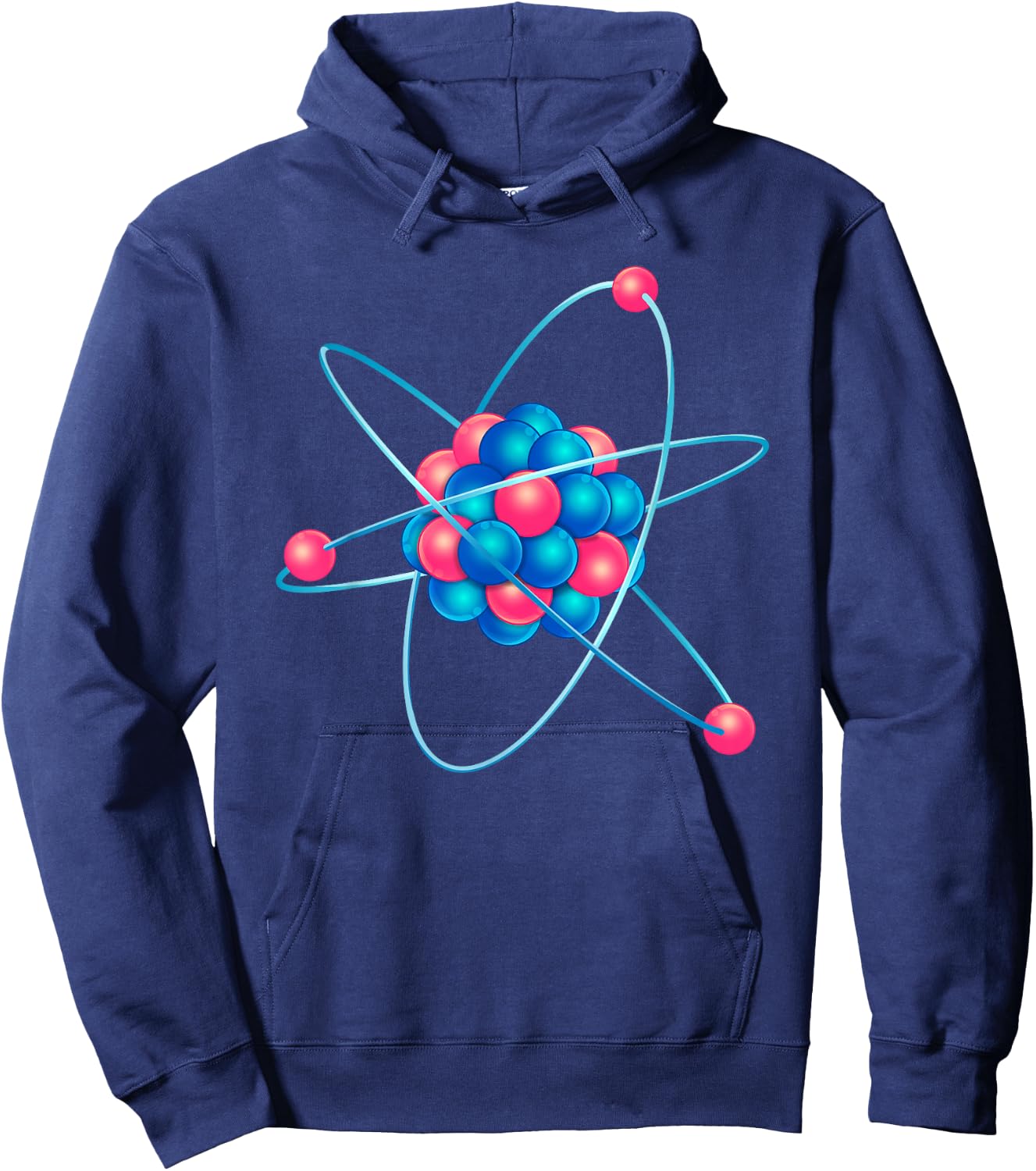 Atom Proton Neutron Chemistry Hoodie - Hoodie | Navy