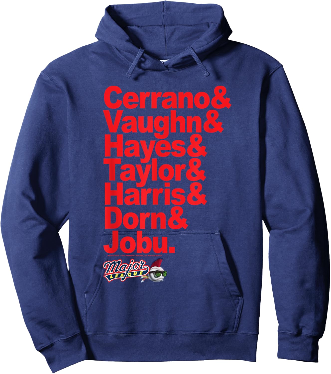 Major League Team Roster Hoodie - Hoodie | Navy