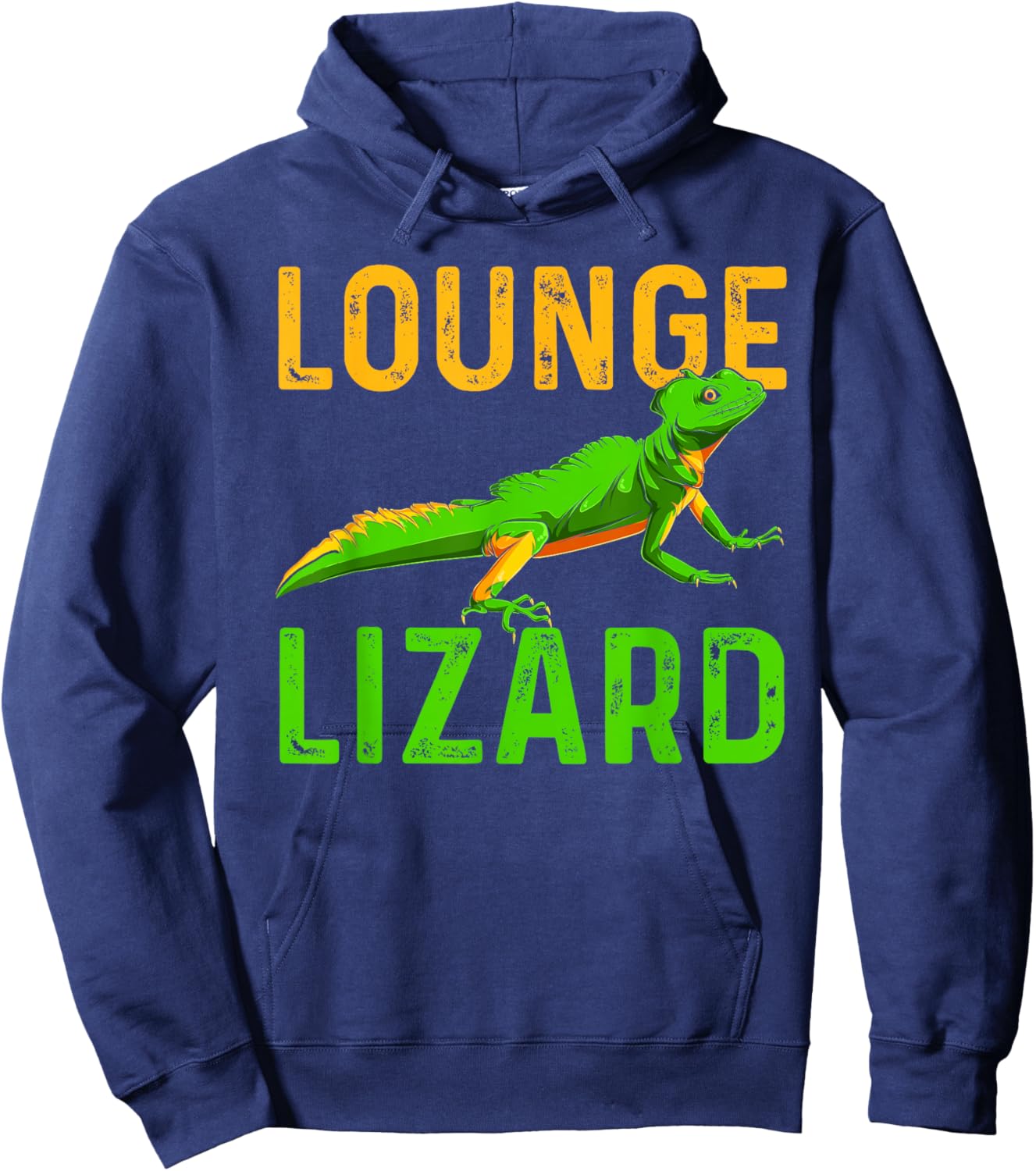Lounge Lizard Hoodie - Hoodie | Navy