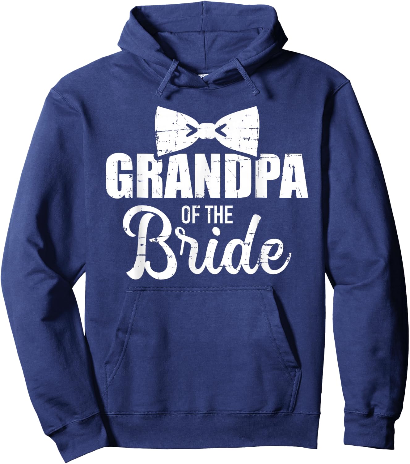 Grandpa of the Bride for Wedding and Stag Night Hoodie - Hoodie | Navy