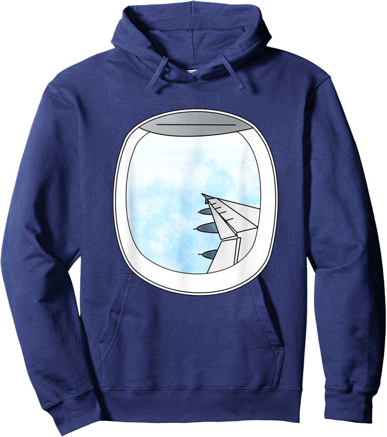 Aeroplane window Hoodie - Hoodie | Navy