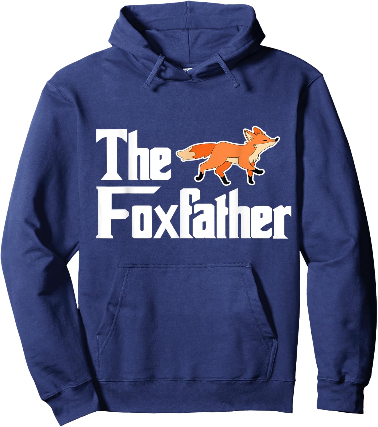 Fox Red Foxes Girls' Smart Vintage Wildlife Hoodie - Hoodie | Navy