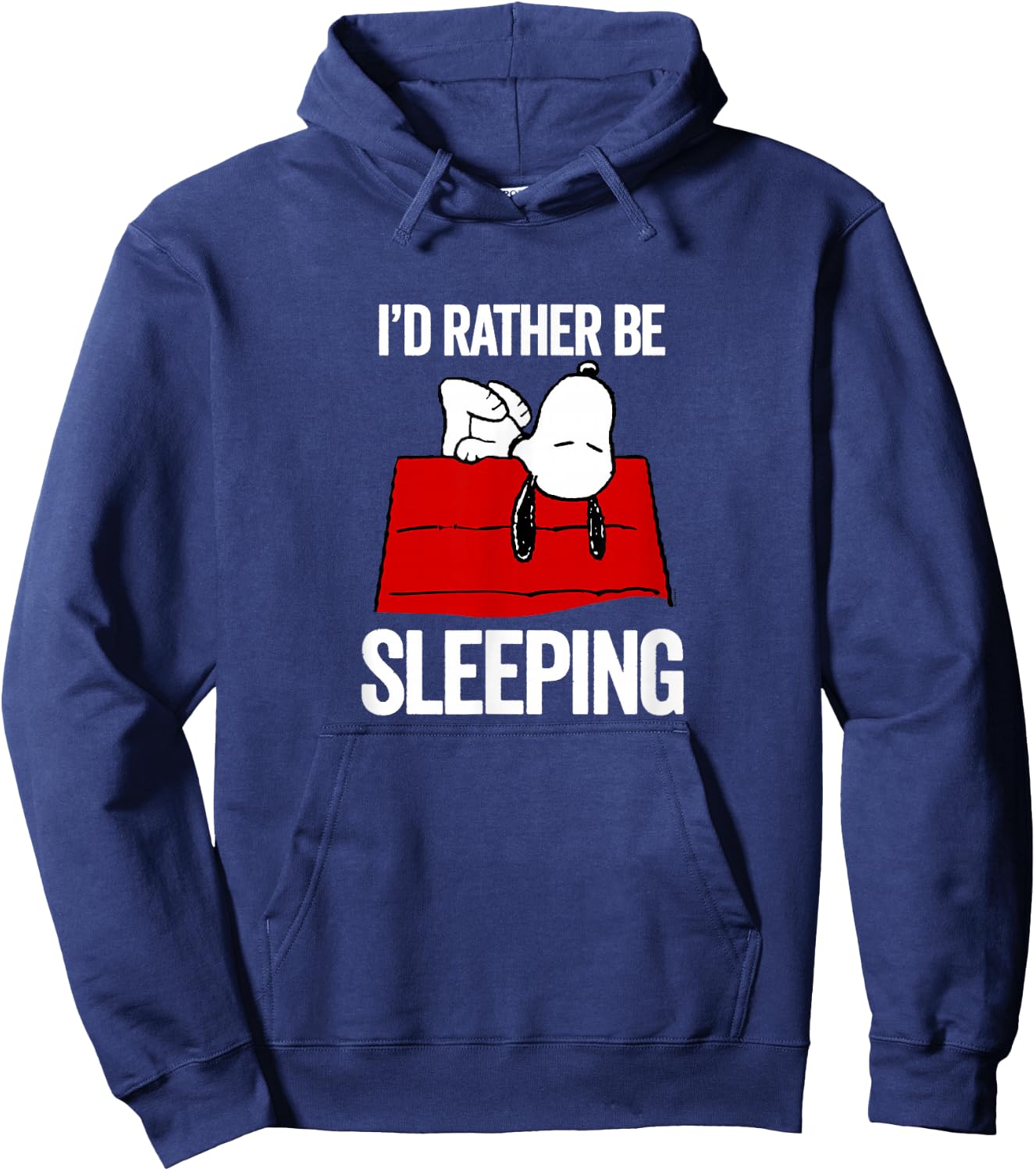 Peanuts - Snoopy Still Sleeping Hoodie - Hoodie | Navy