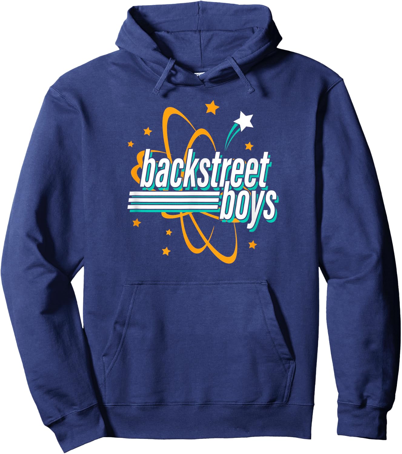 Backstreet Boys – Nuclear Star Logo Hoodie - Hoodie | Navy
