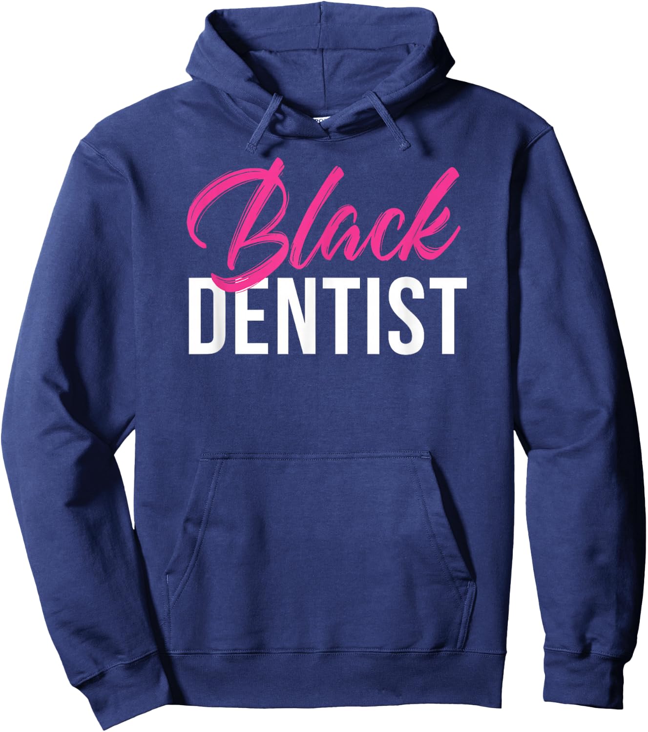 Black Dentist African American Hoodie - Hoodie | Navy