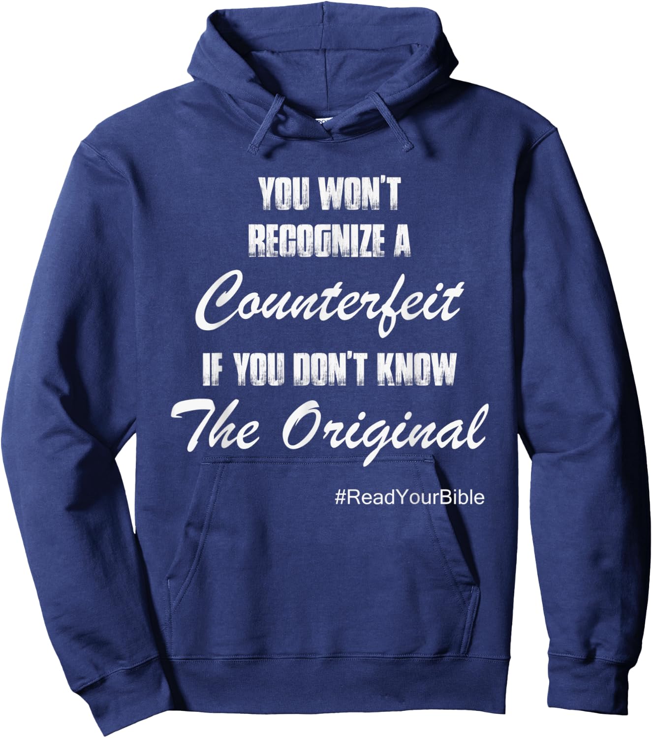 Read Your Bible Hoodie - Hoodie | Navy