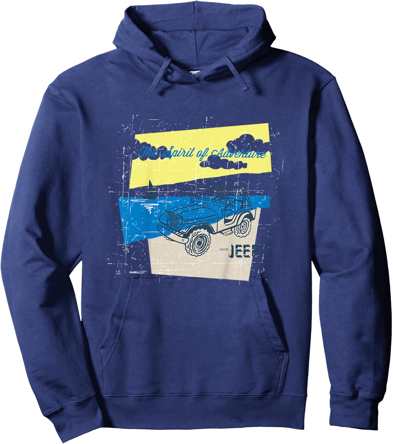 Kids Jeep Spirit of Adventure Hoodie - Hoodie | Navy