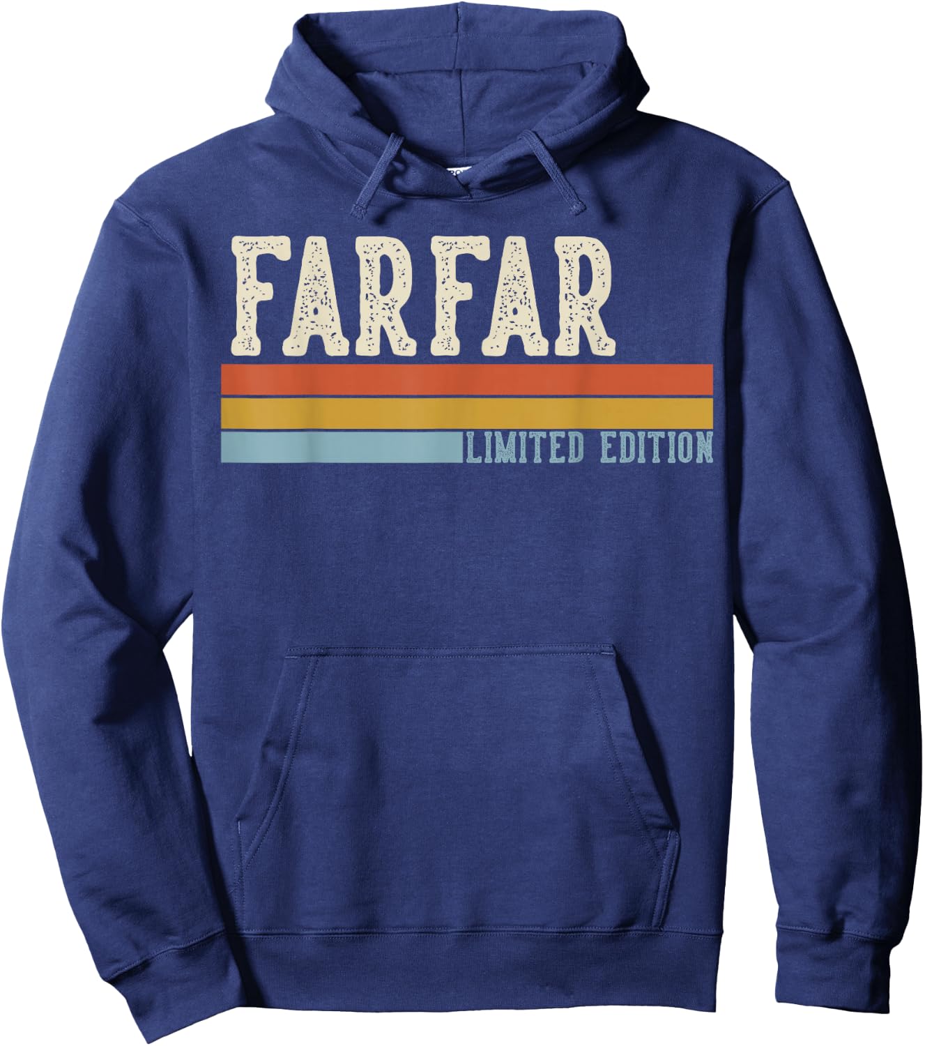 FARFAR Vintage Grandpa Retro Fathers Day Hoodie - Hoodie | Navy